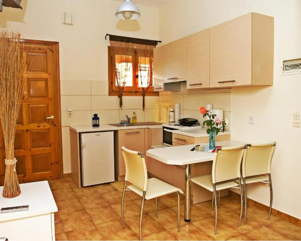 Kitchen or kitchenette in Feeloxenia Corfu Apartments