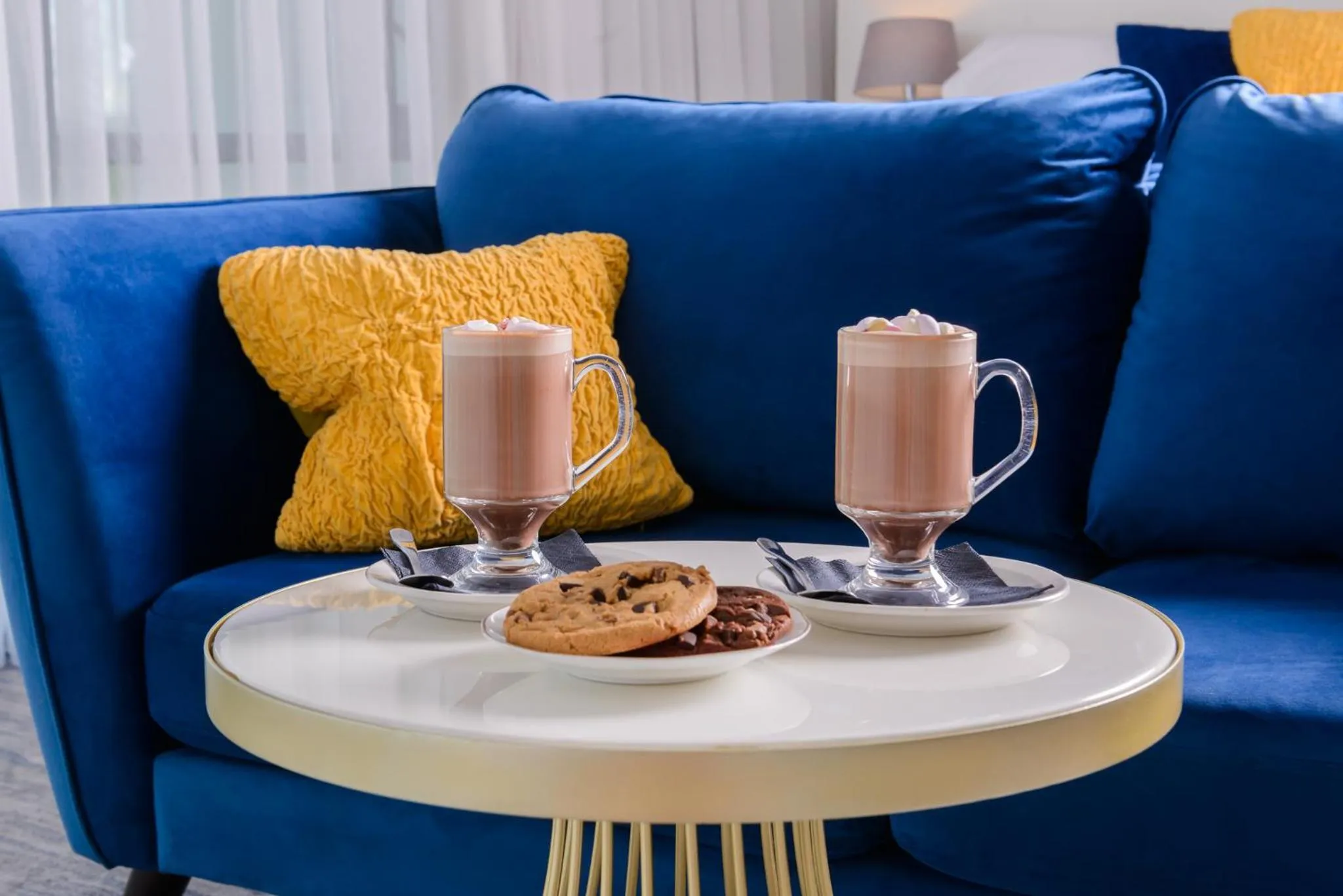 Living room in The Ellison