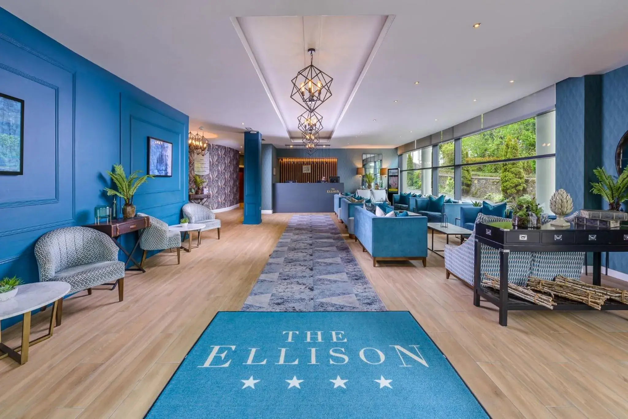 Lobby or reception in The Ellison Lobby or reception in The Ellison