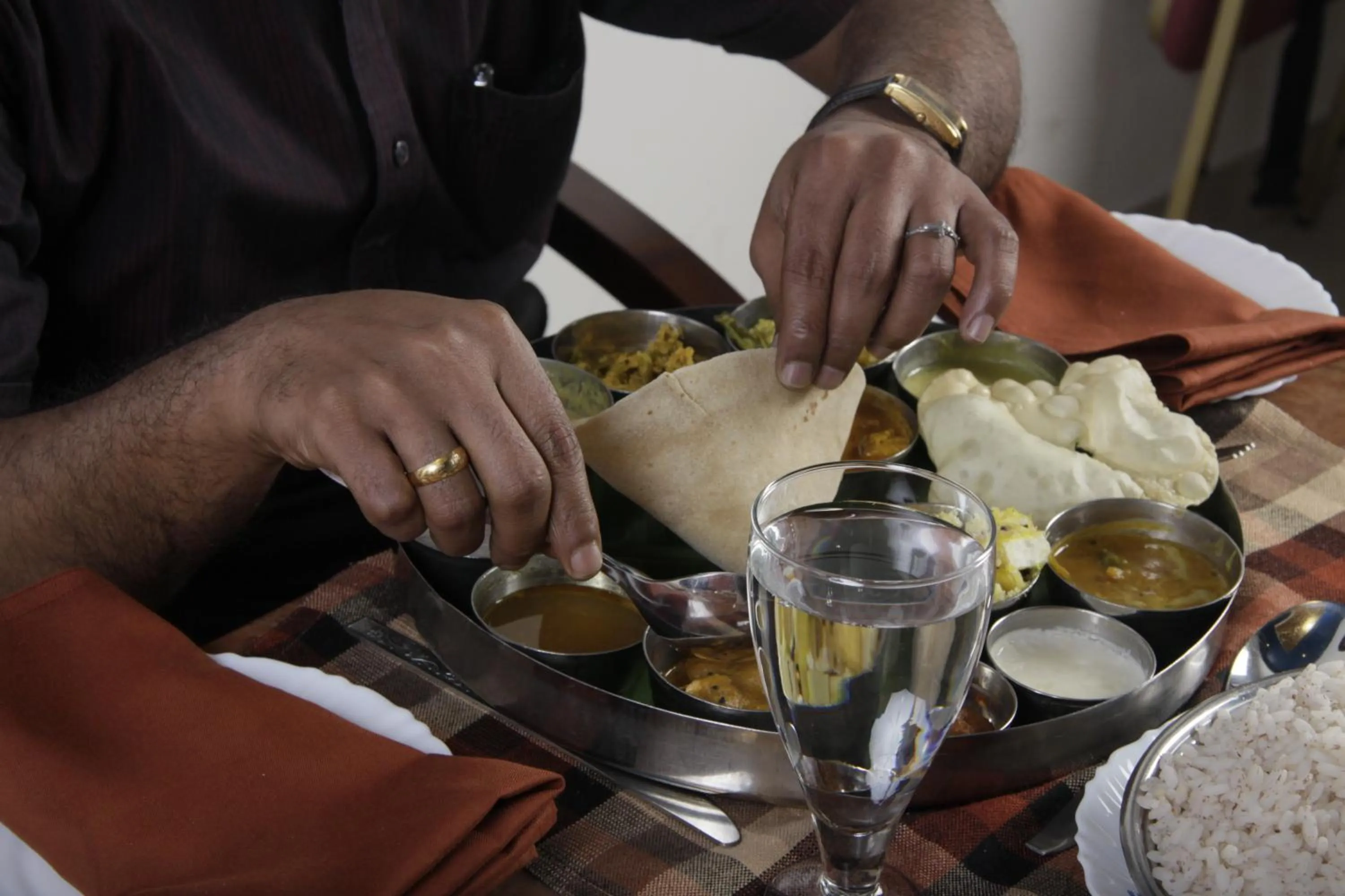 Breakfast in Hotel Rajadhani