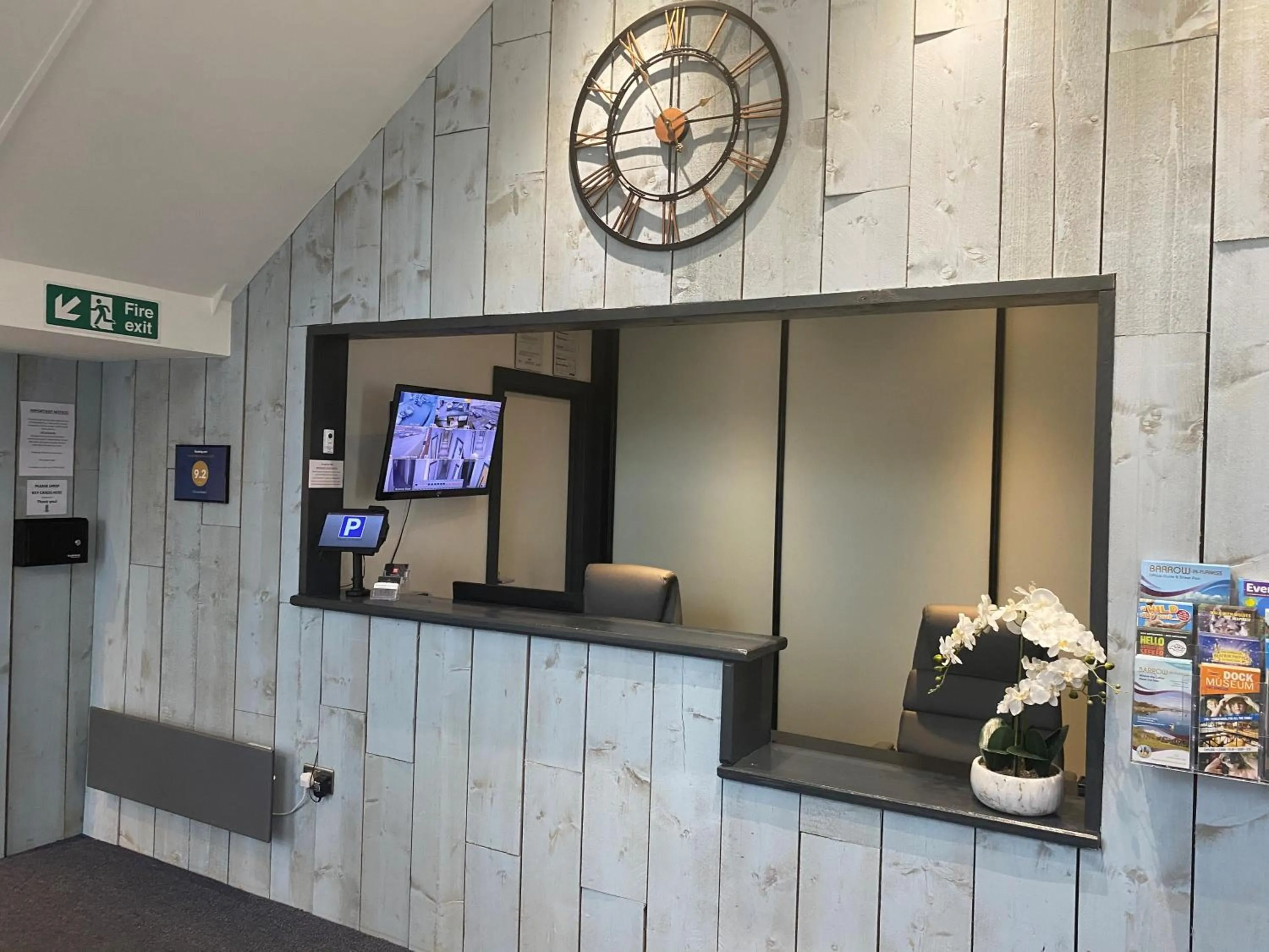 Lobby or reception in Escape Hotel