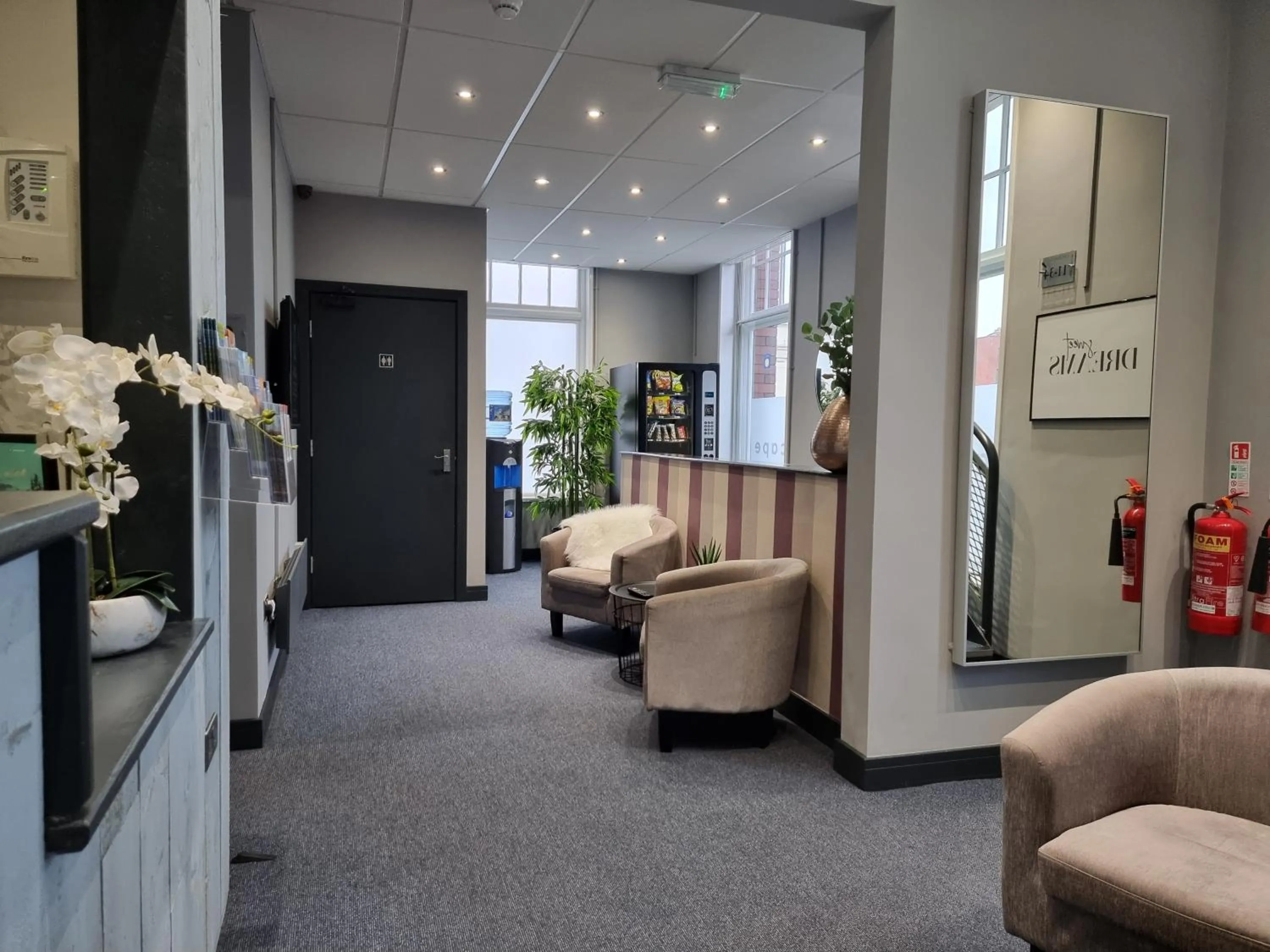 Lobby or reception in Escape Hotel