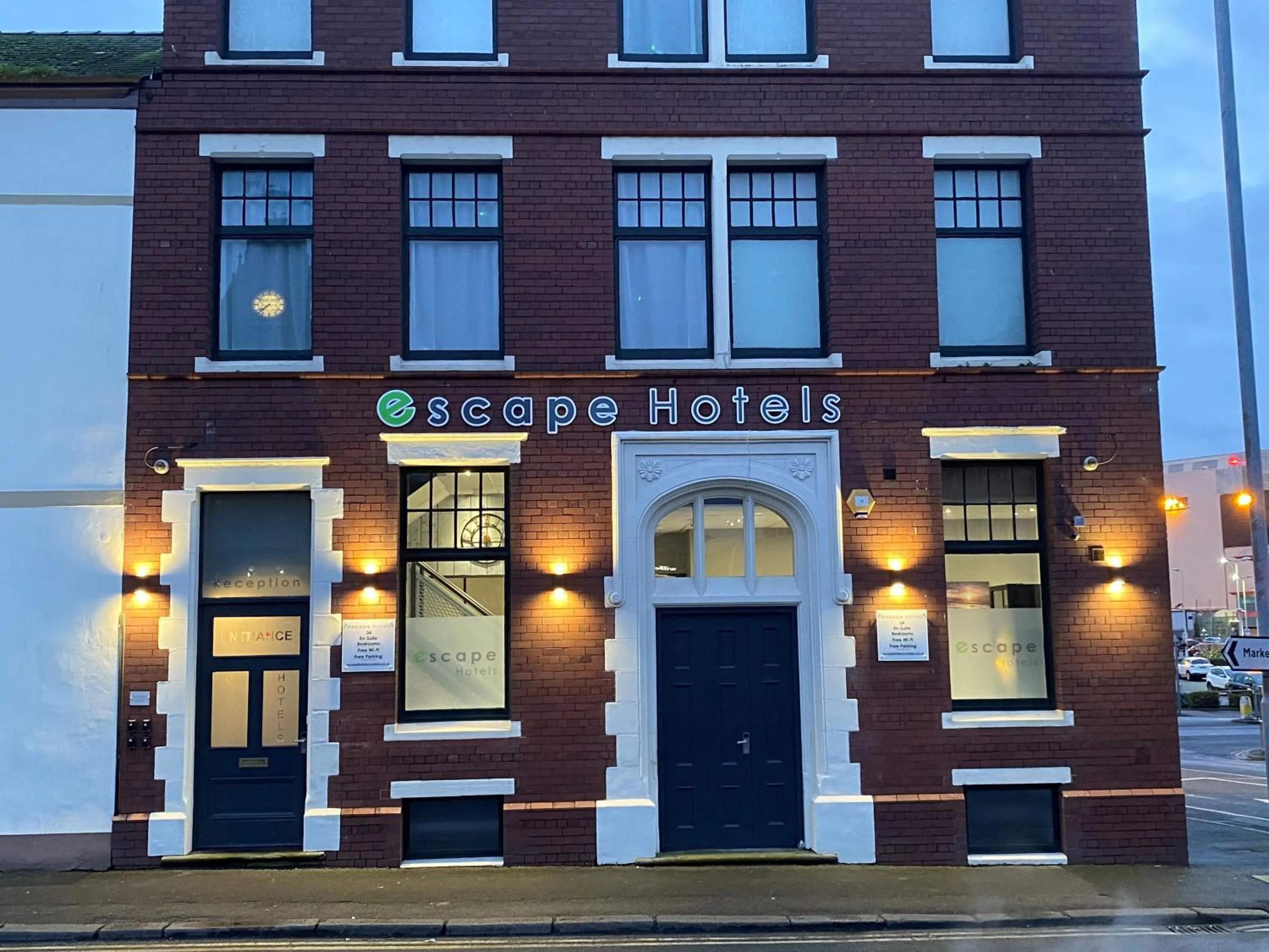 Property building in Escape Hotel