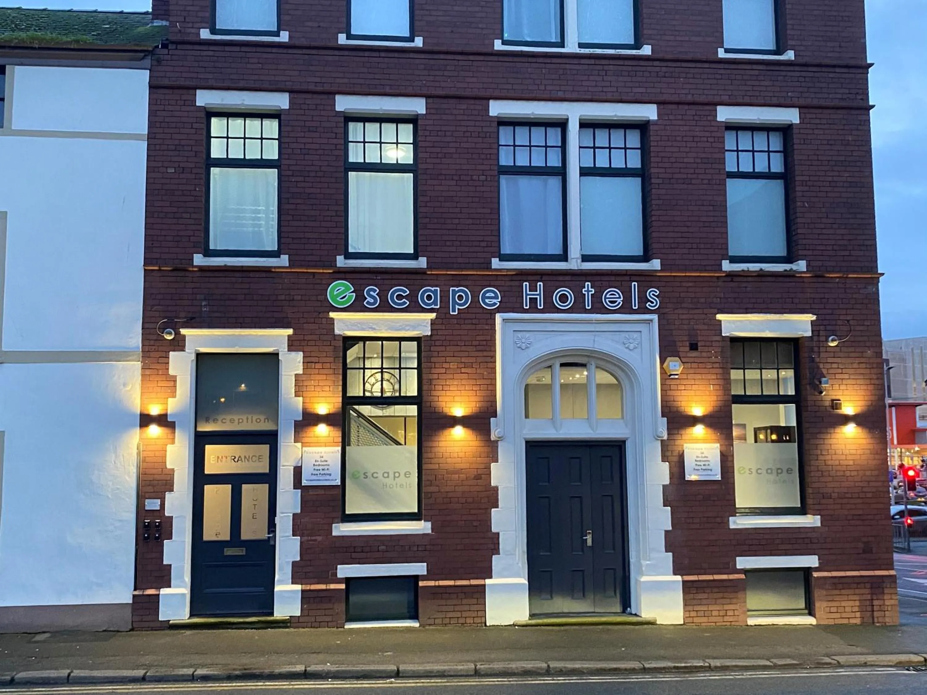 Property building in Escape Hotel