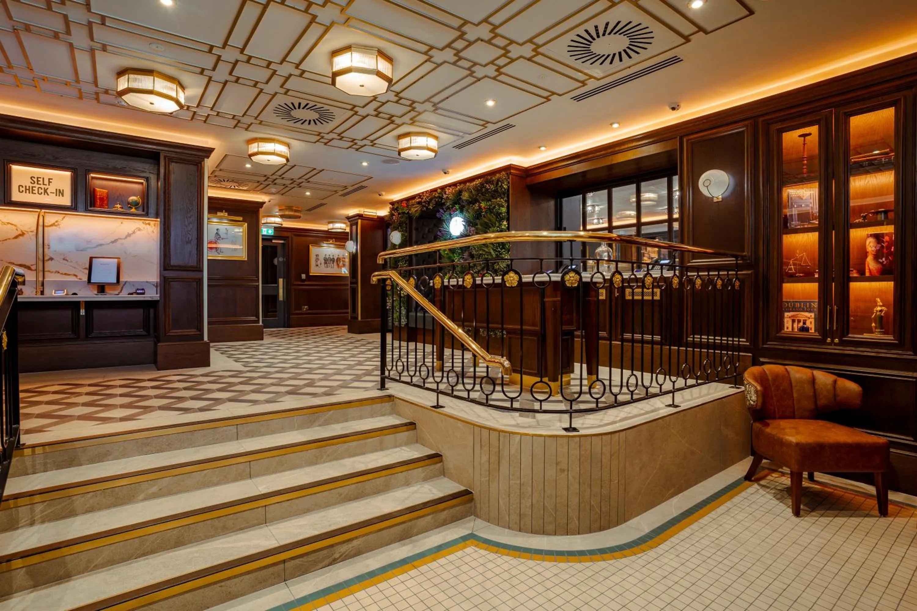 Lobby or reception in The Mercantile Hotel