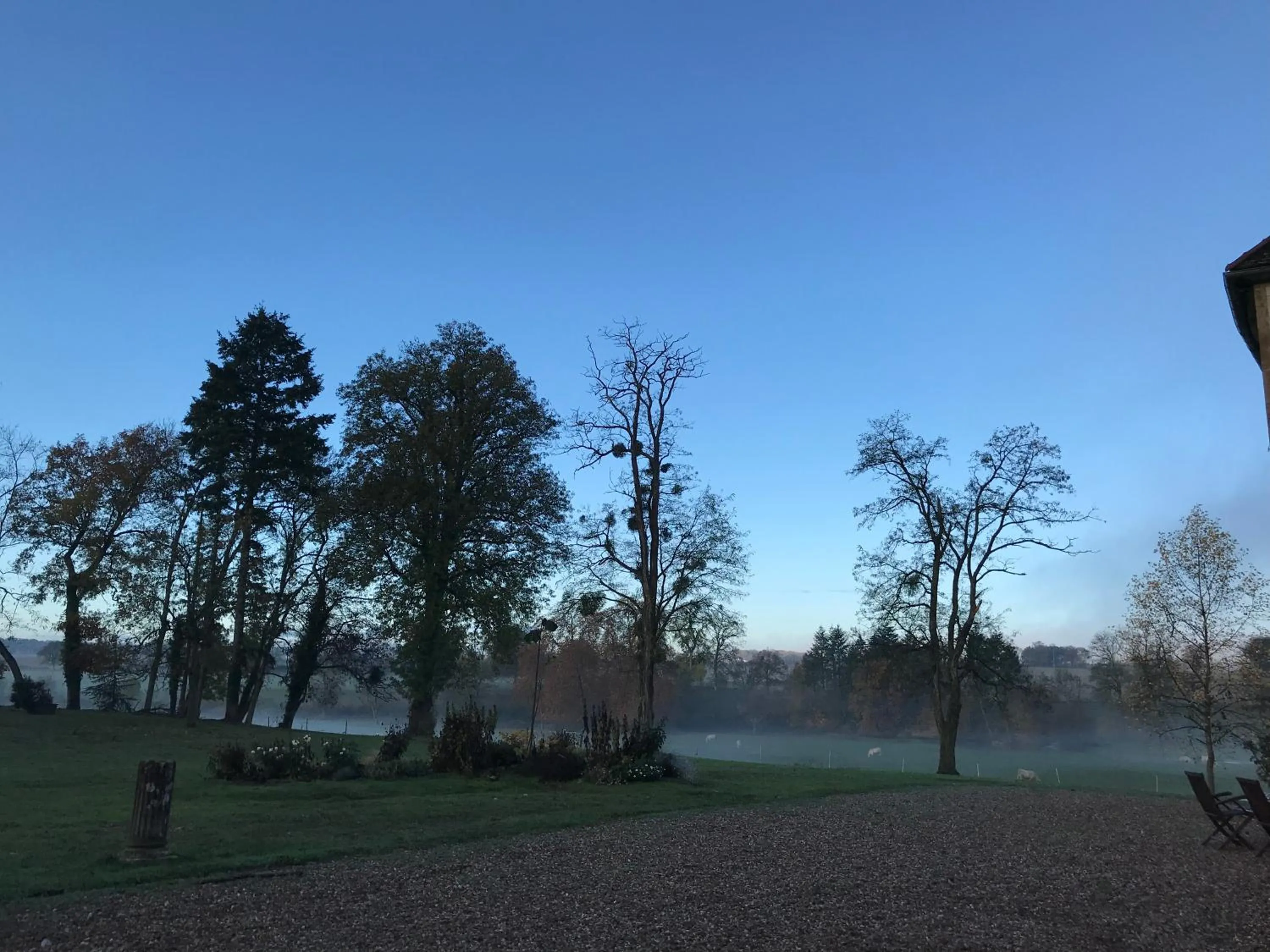 Garden view in Château de SURY