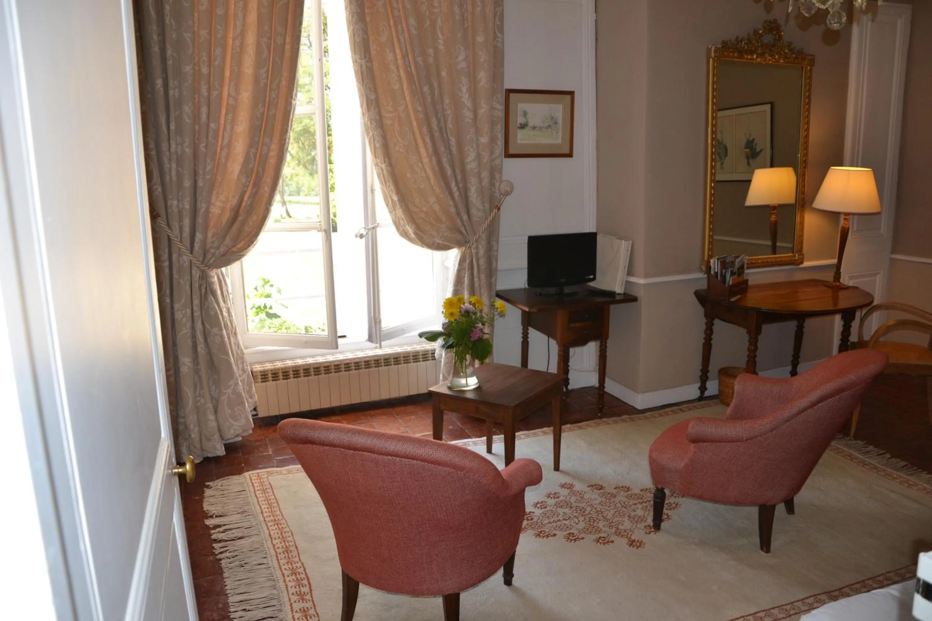 Bedroom in Château de SURY