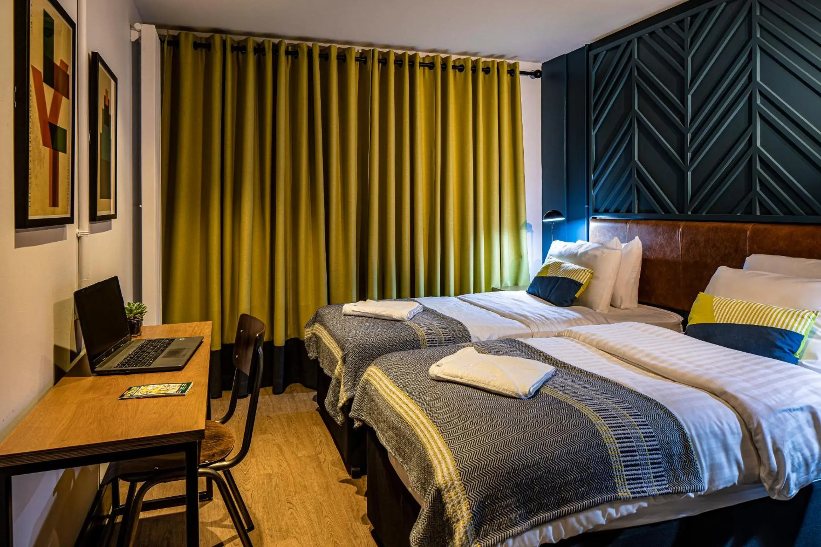 Deluxe Twin Room in Latroupe Jacobs Inn Deluxe Twin Room in Latroupe Jacobs Inn