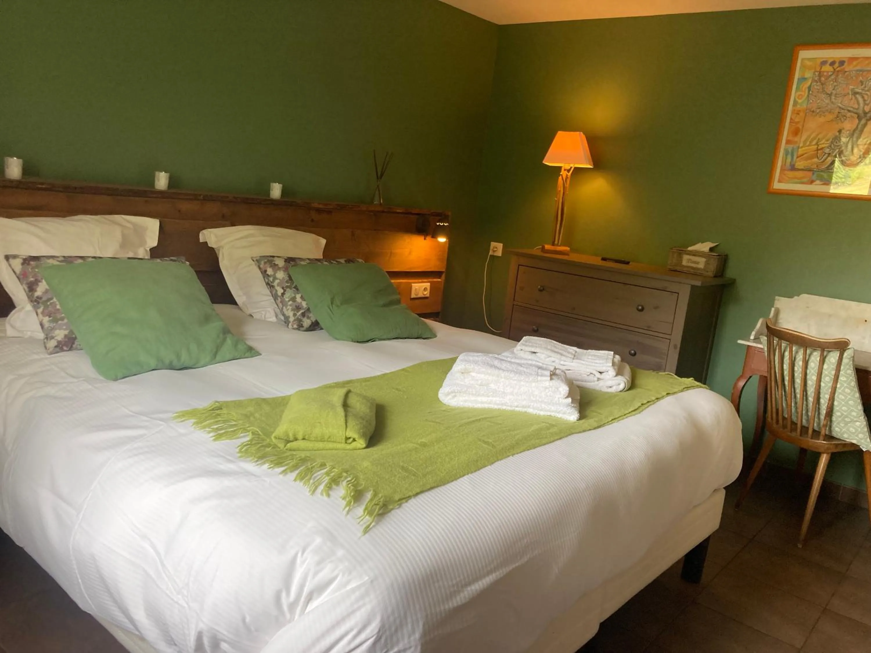 Bed in Chez Jeanmyvonne