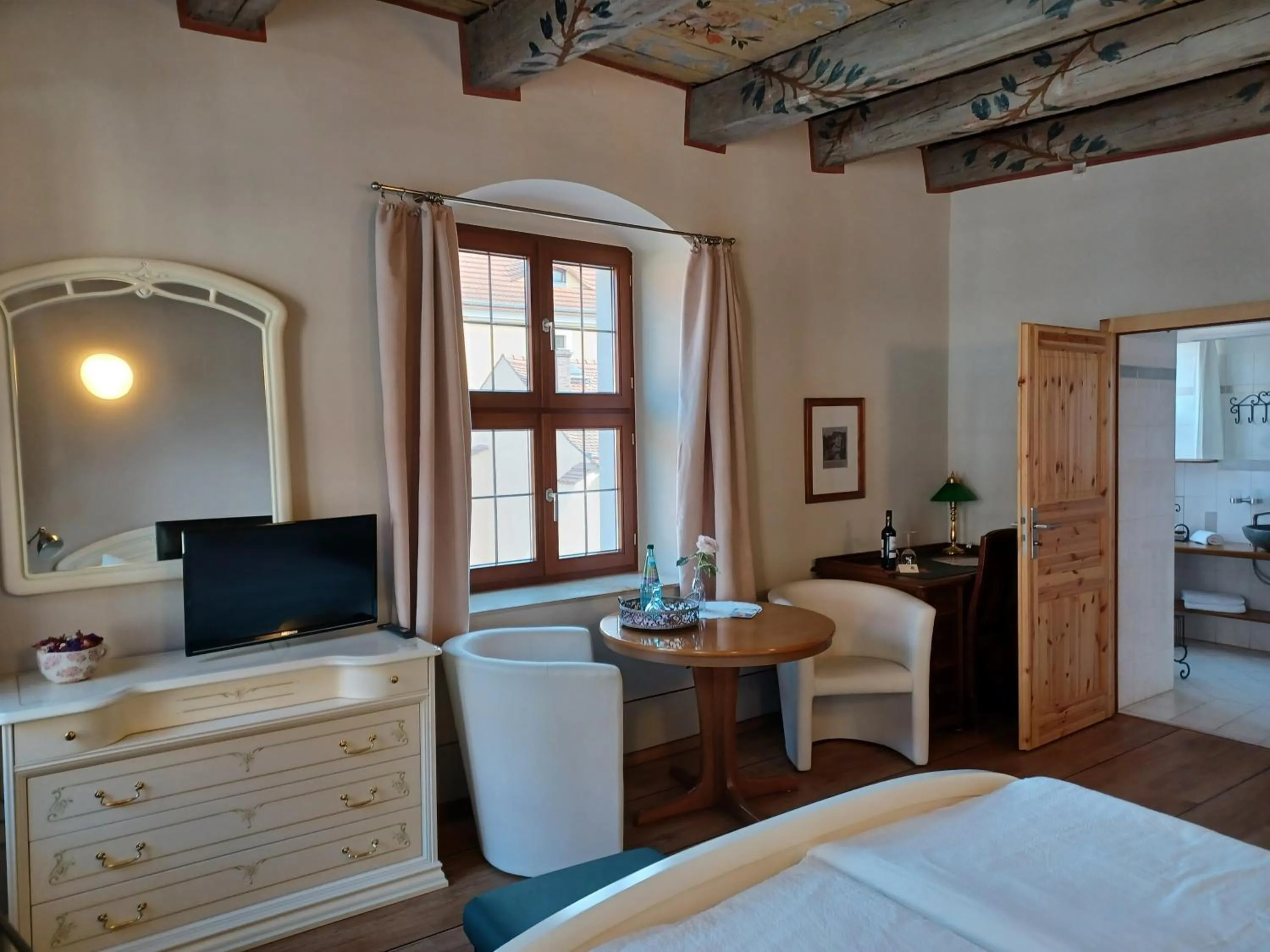 Bed in Hotel Zum Klötzelmönch