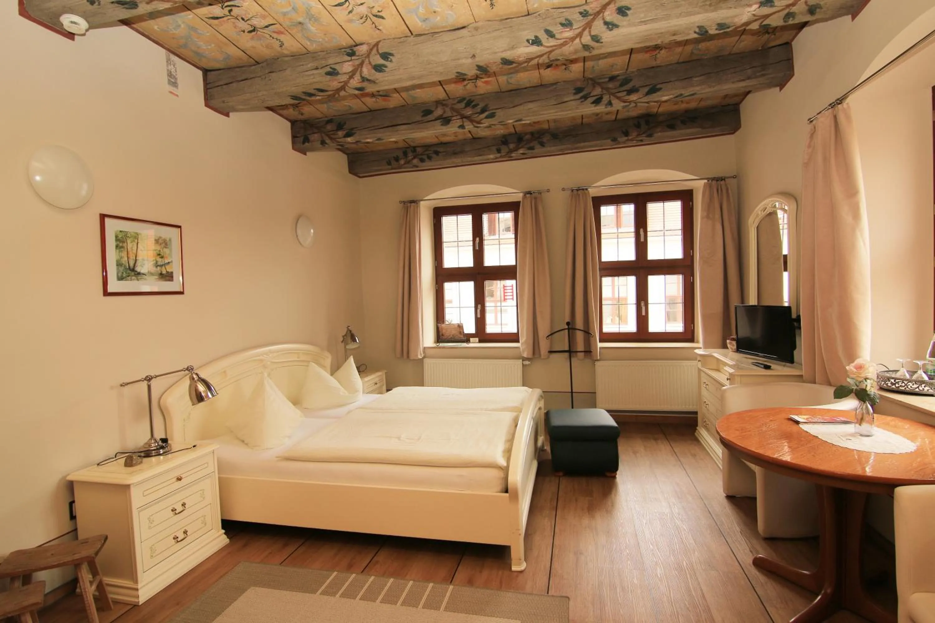 Bed in Hotel Zum Klötzelmönch