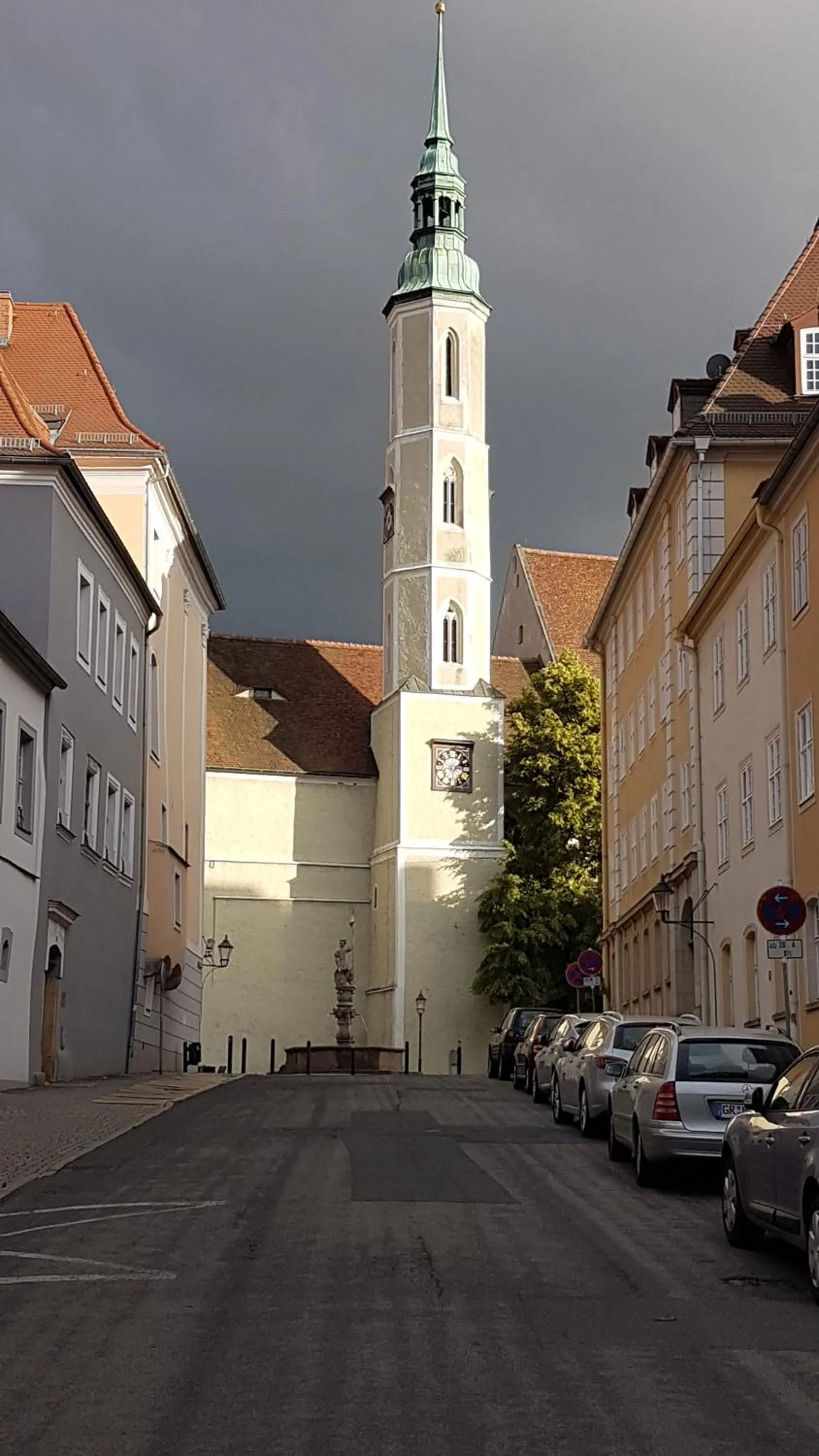 Quiet street view in Hotel Zum Klötzelmönch