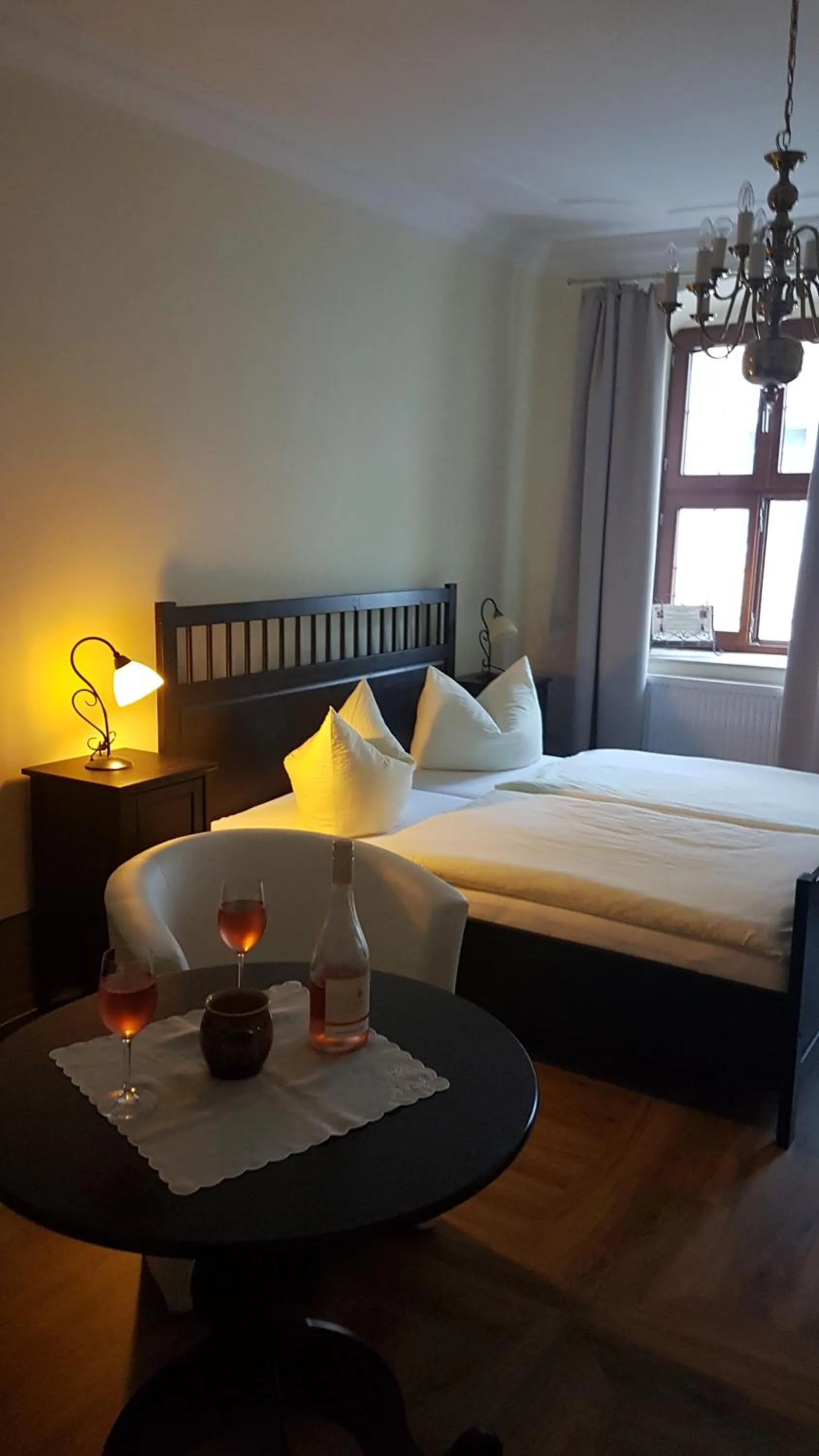 Bed in Hotel Zum Klötzelmönch