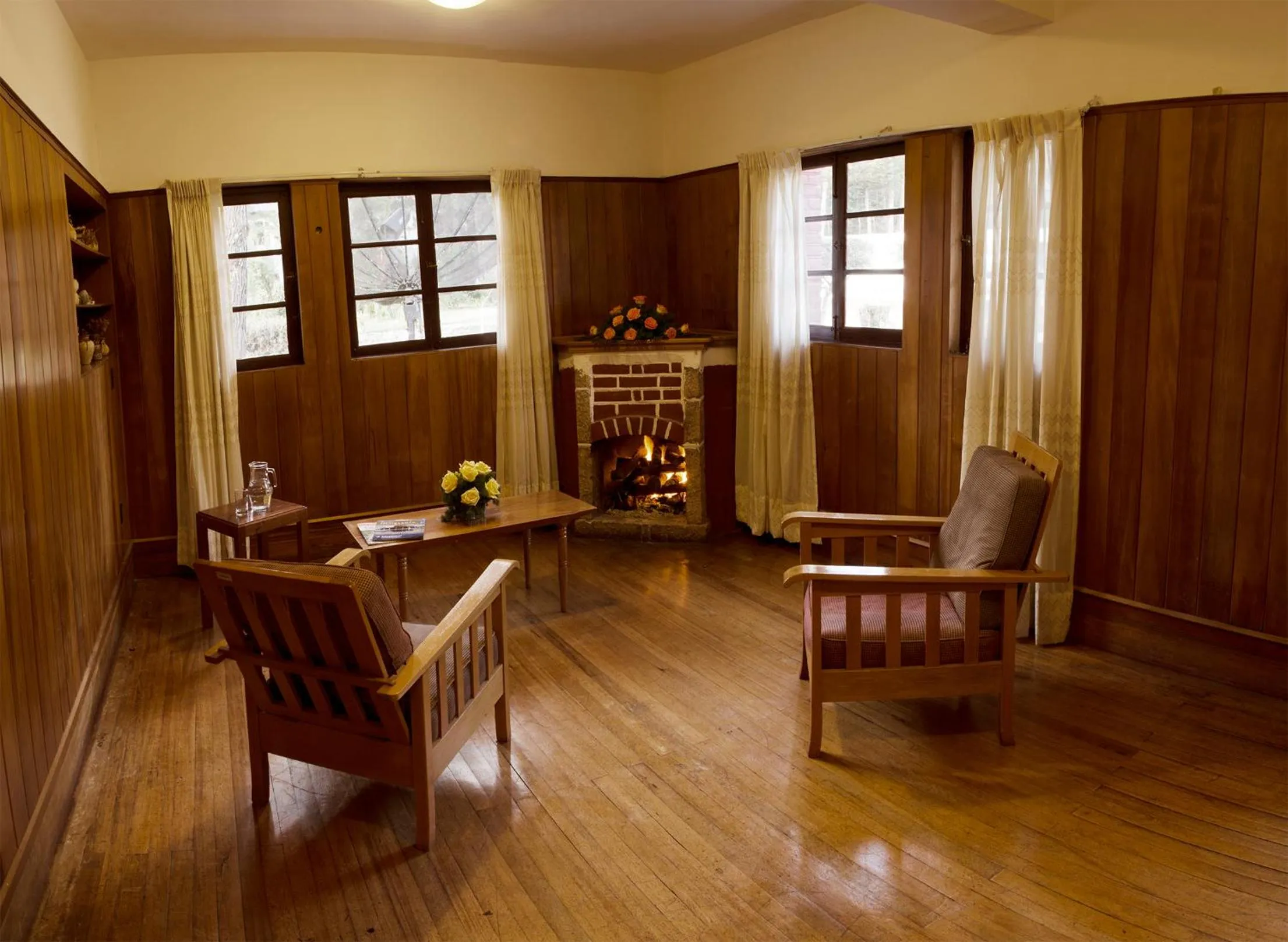 Communal lounge/ TV room in Centro Vacacional Huaychulo