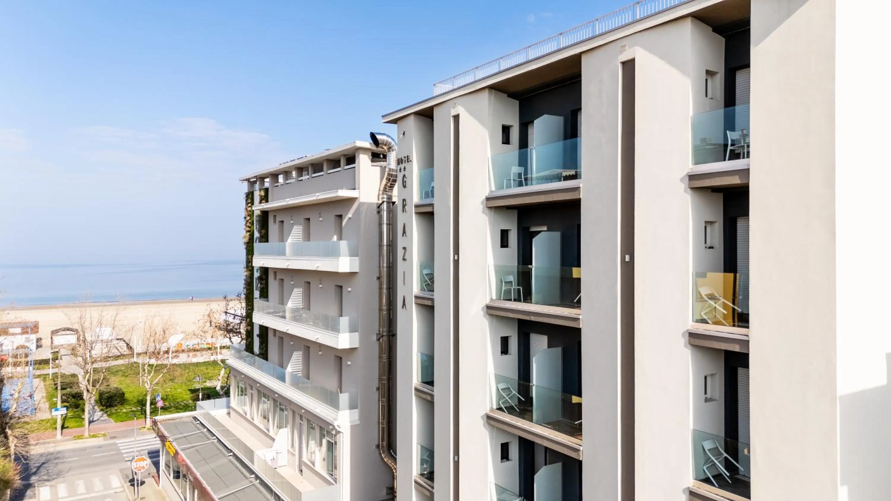 Property building in Hotel Grazia Riccione