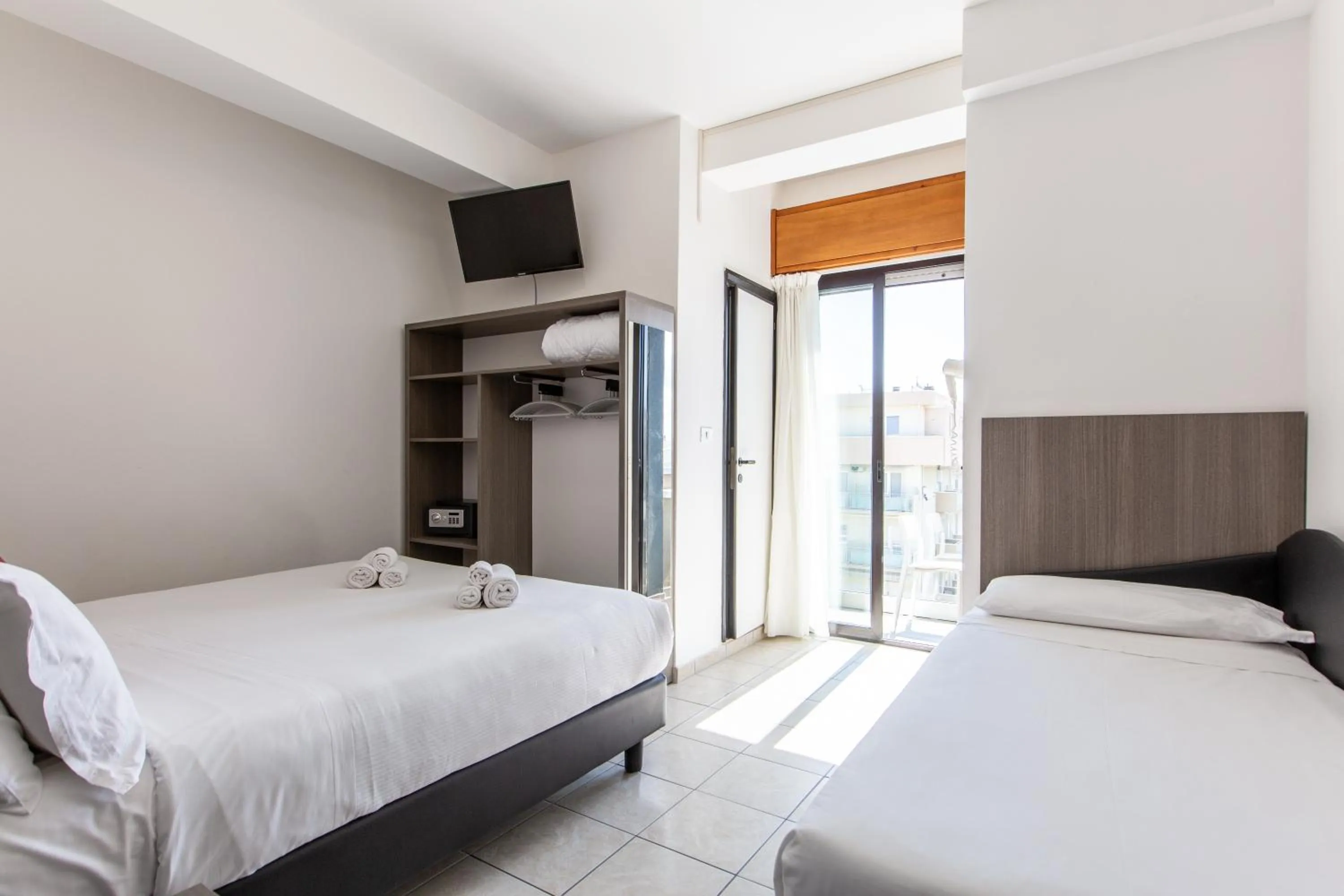 Photo of the whole room, Bed in Hotel Grazia Riccione