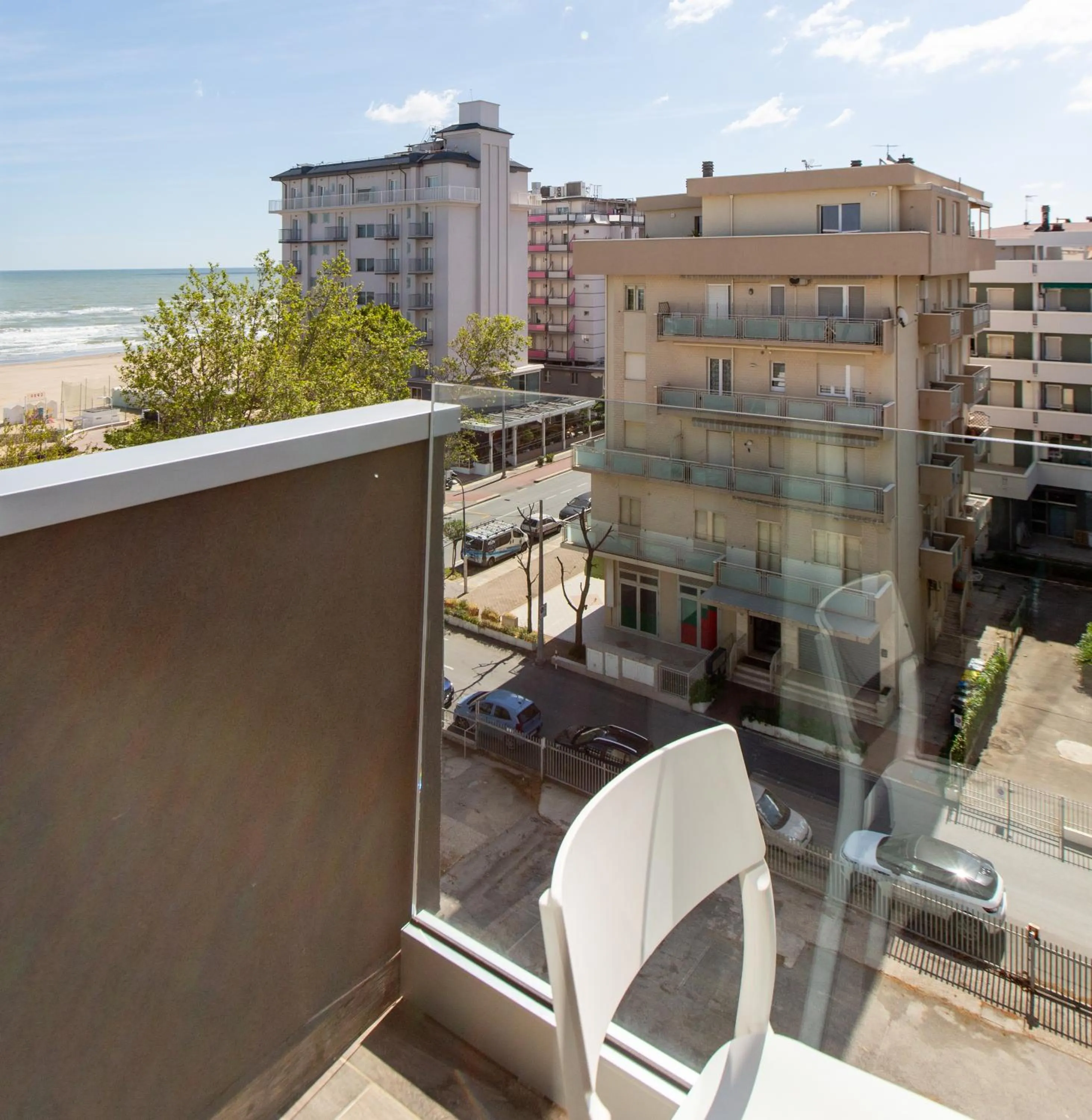 Balcony/Terrace in Hotel Grazia Riccione