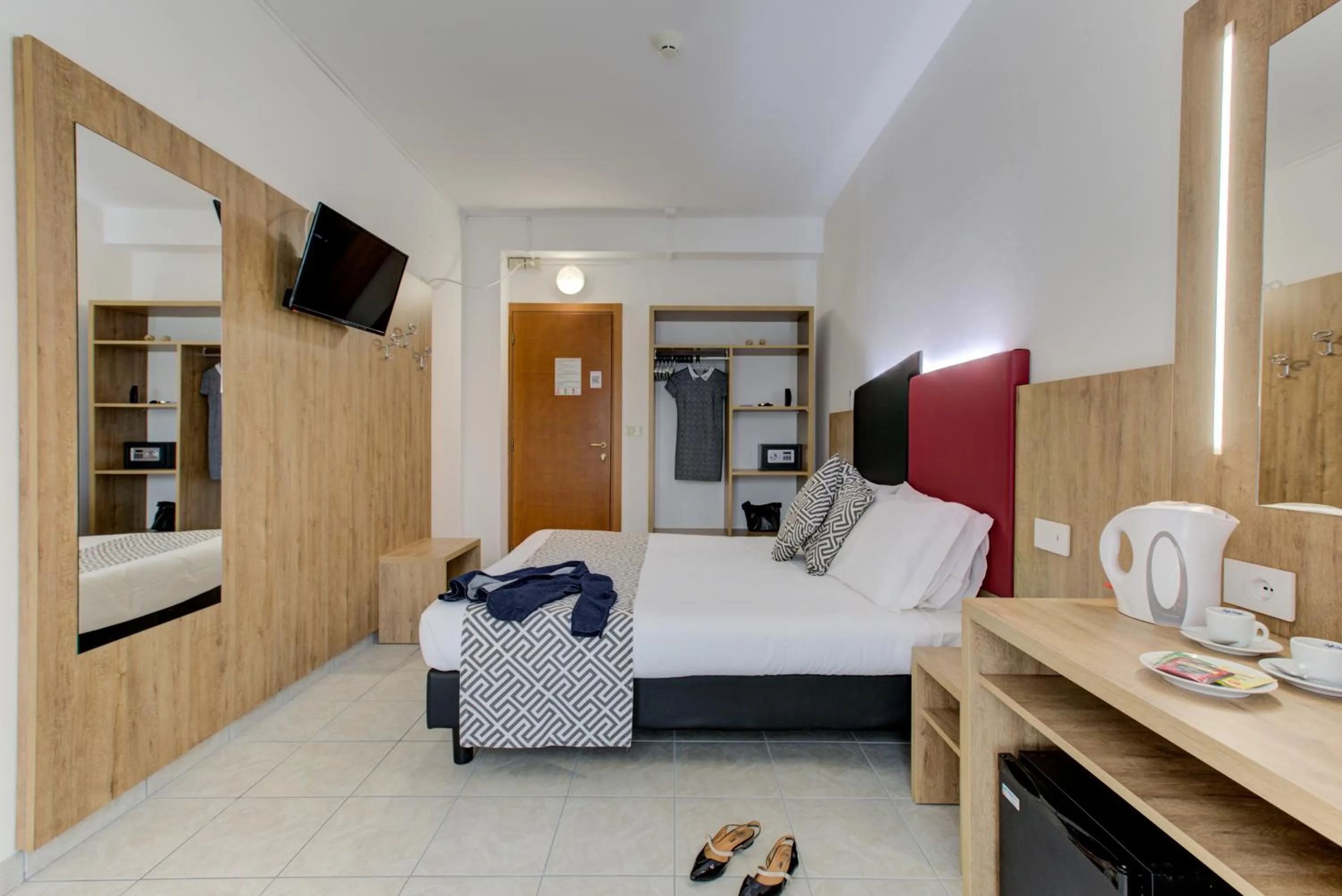 Photo of the whole room, Bed in Hotel Grazia Riccione