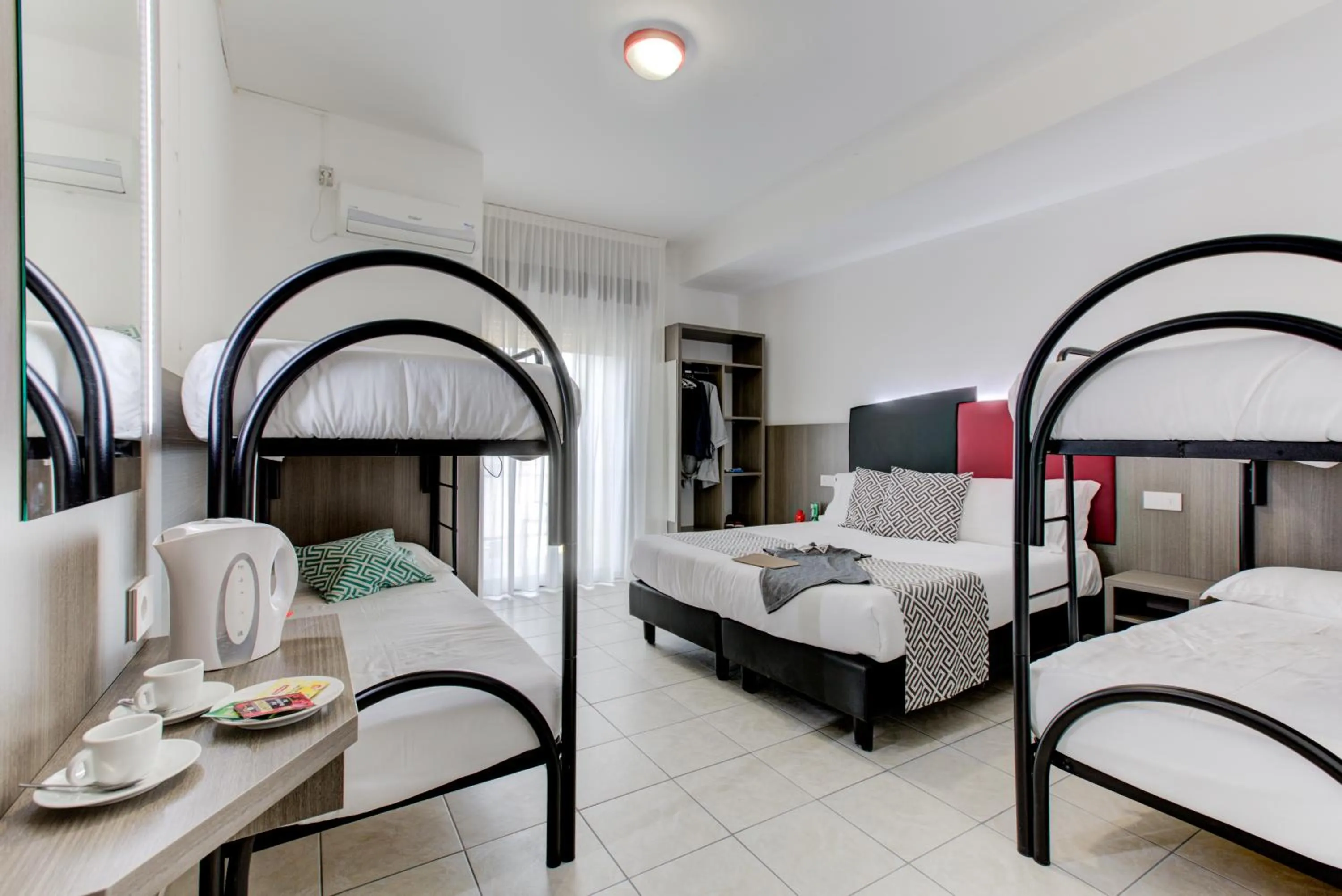 Photo of the whole room, Bed in Hotel Grazia Riccione