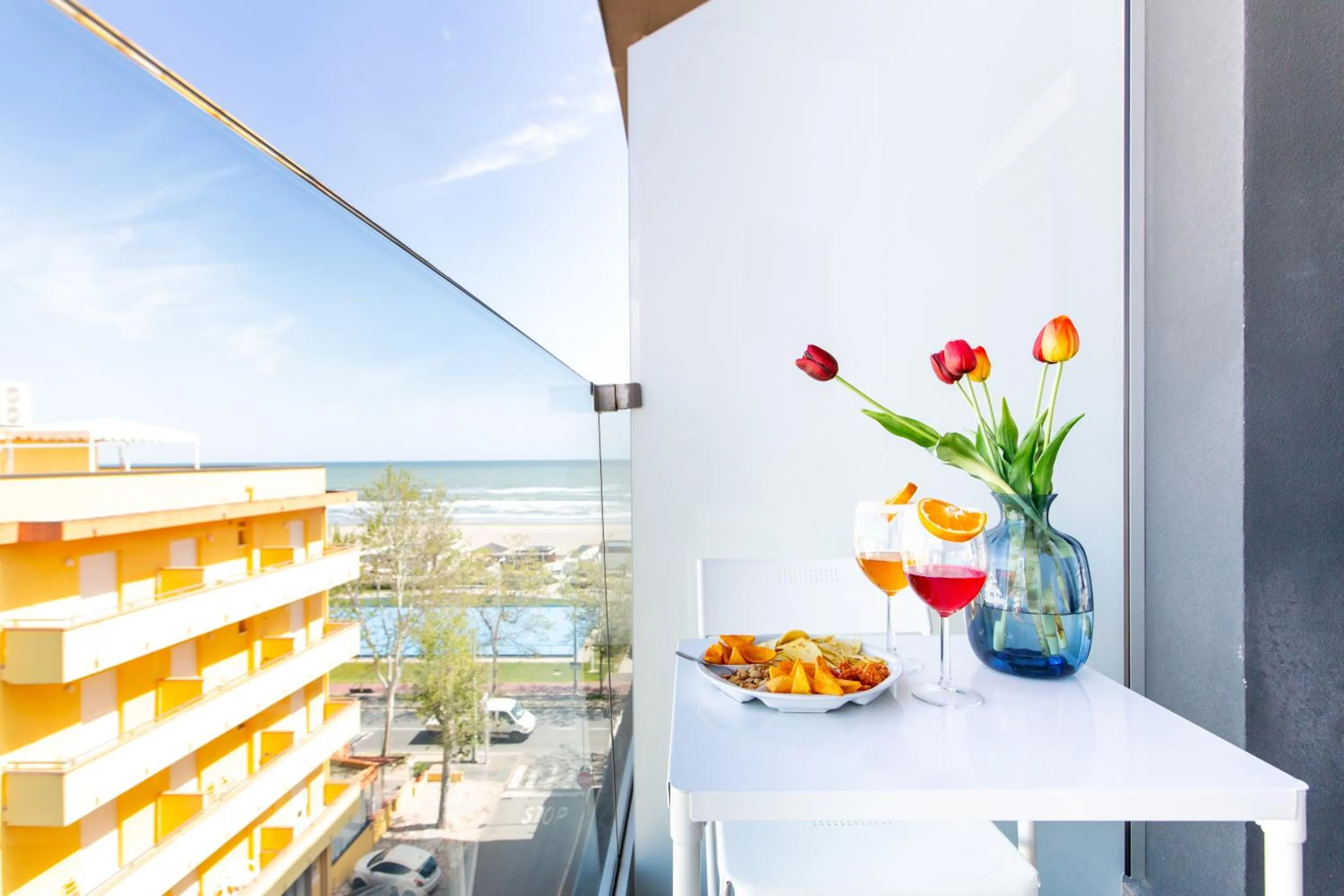 Balcony/Terrace in Hotel Grazia Riccione