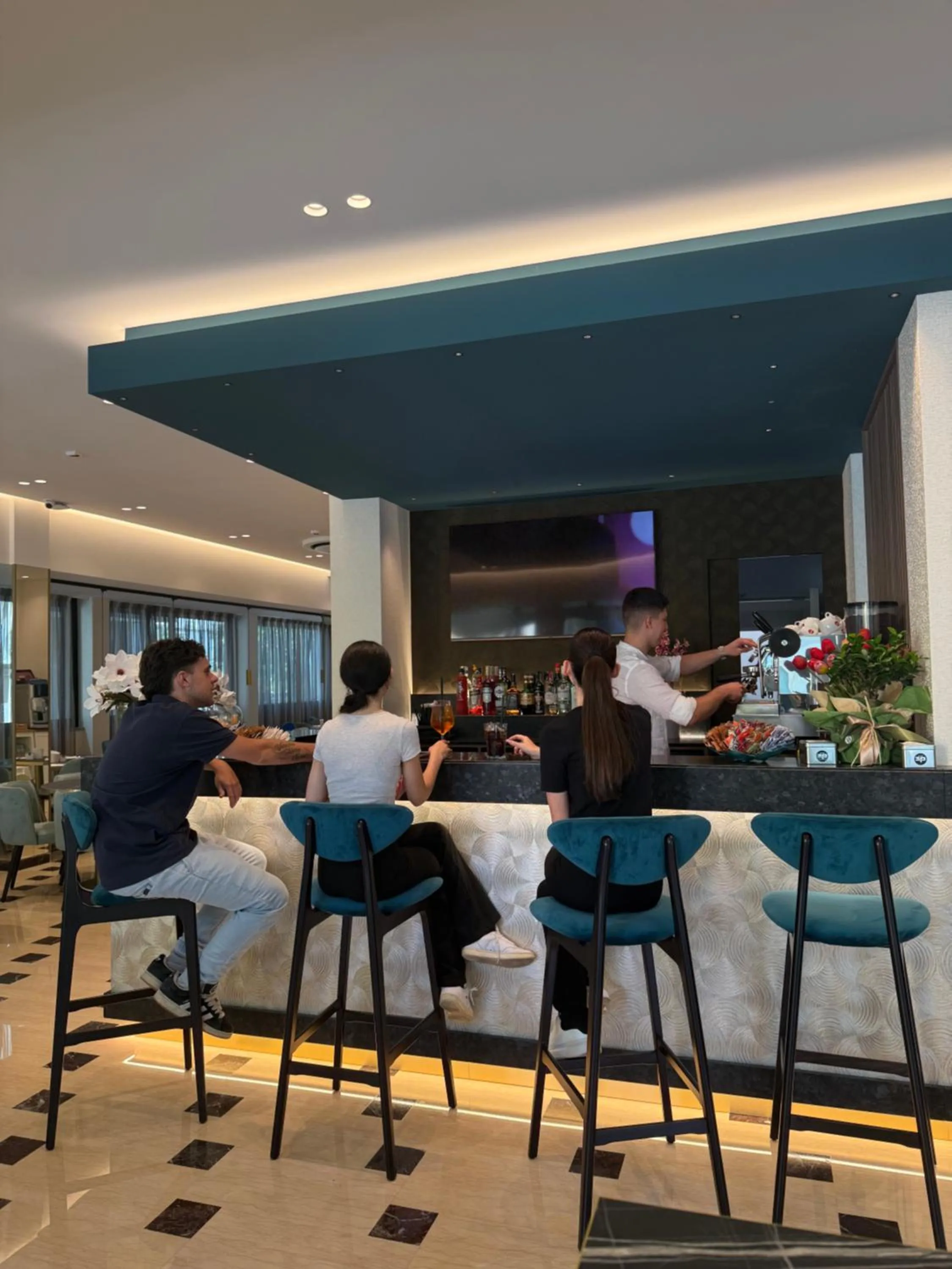 Restaurant/places to eat in Hotel Grazia Riccione