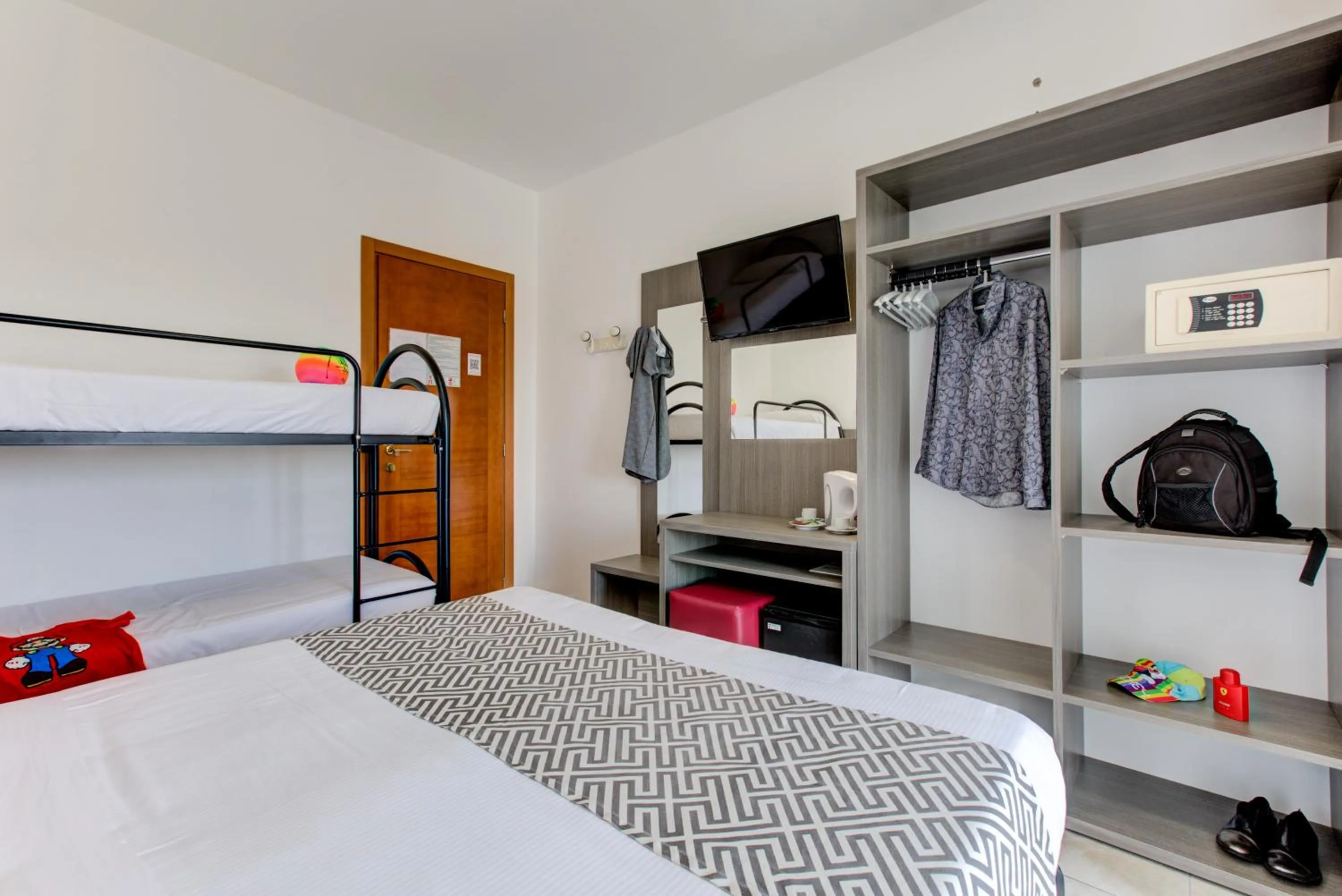 Photo of the whole room, Bed in Hotel Grazia Riccione