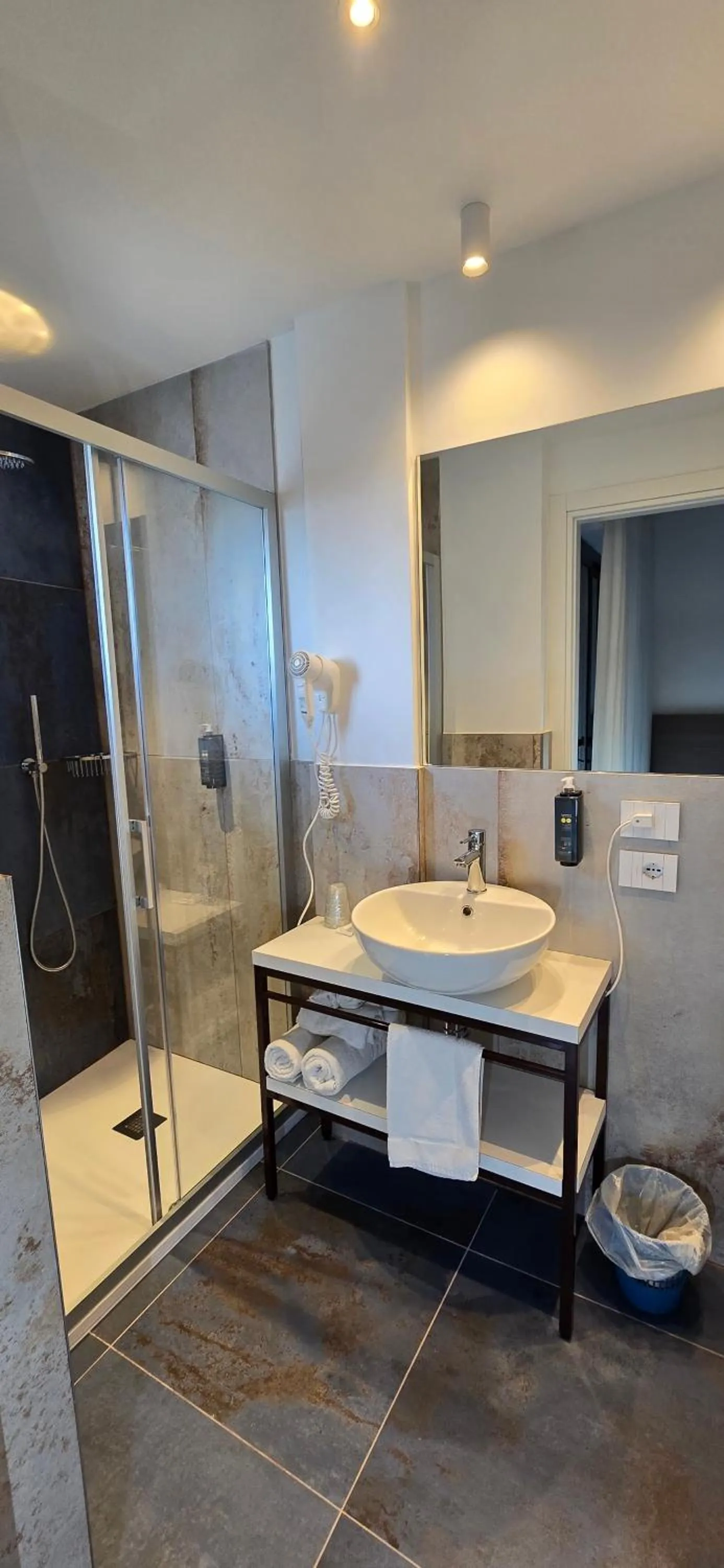 Shower in Hotel Grazia Riccione