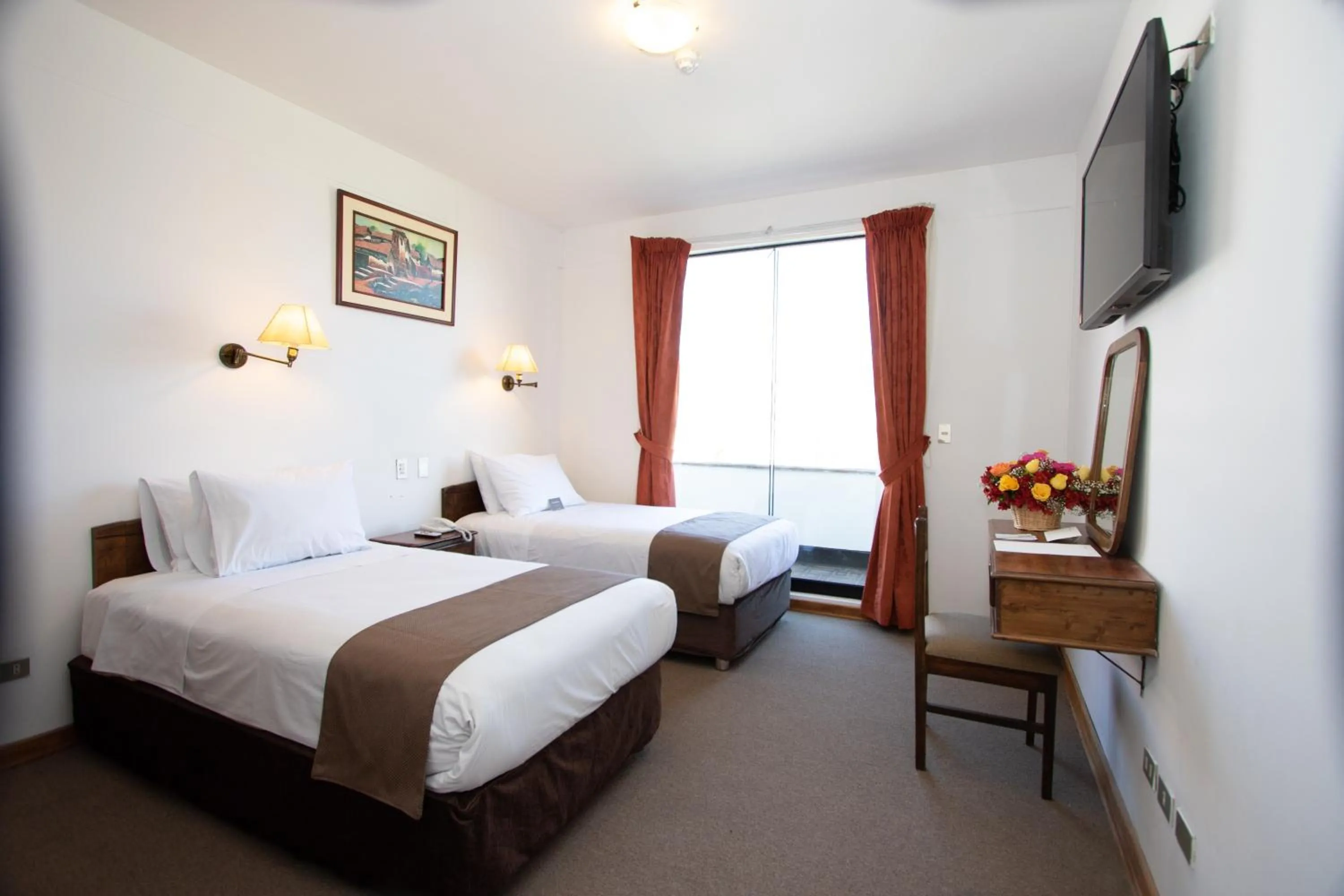 Bedroom, Bed in DM Hoteles Cusco