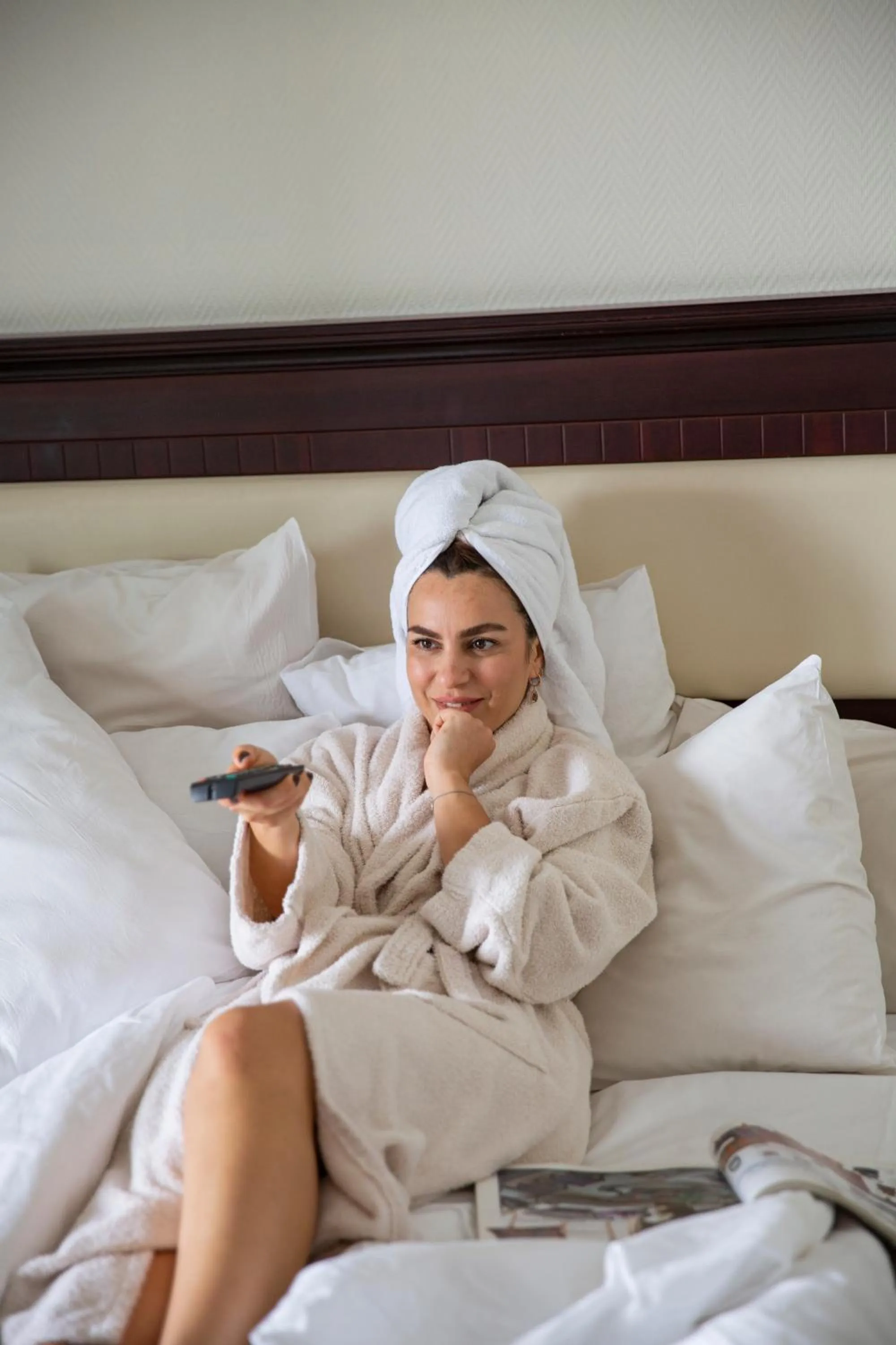 Bed in Premier Vista Hotel