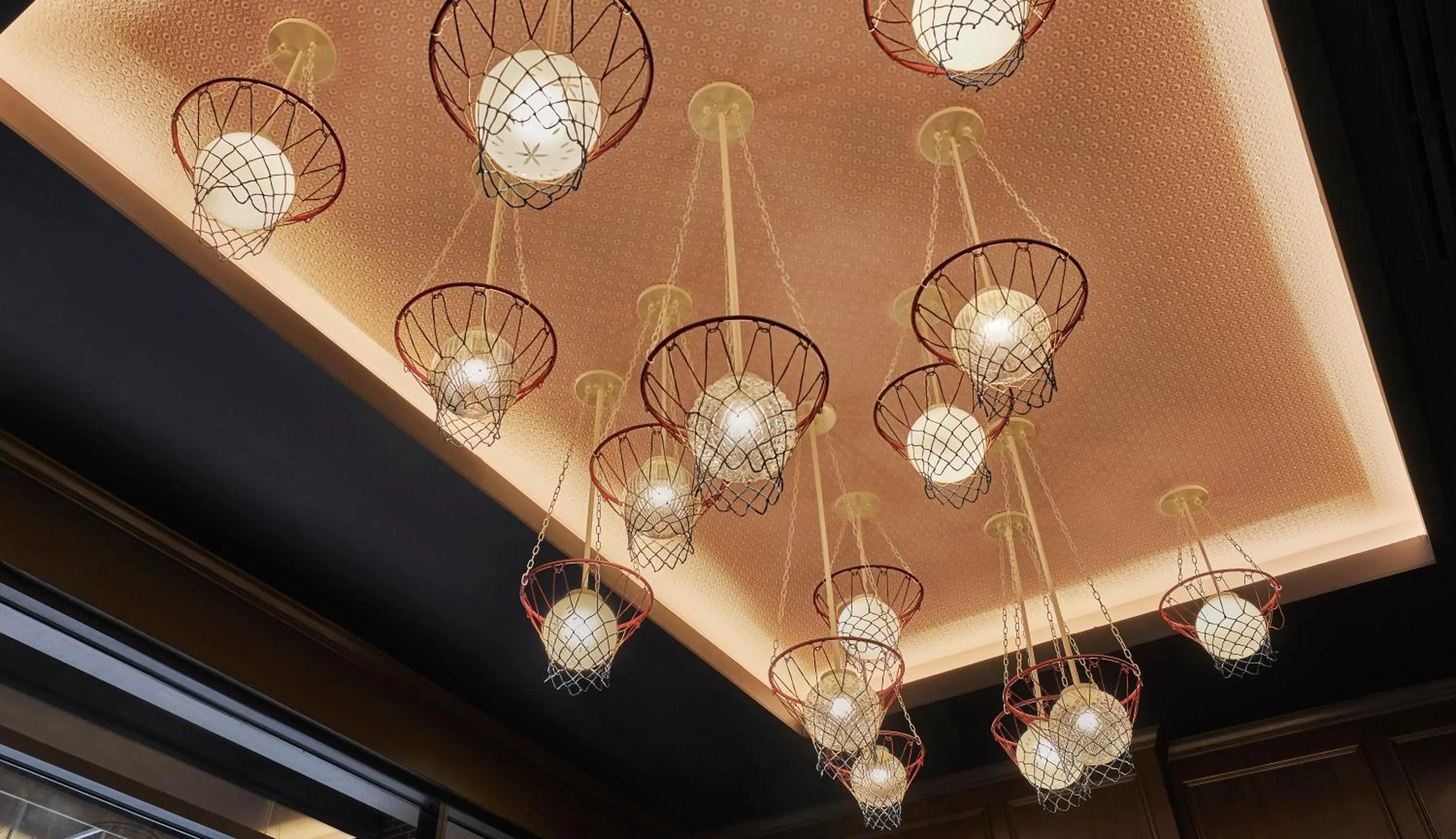 Decorative detail in Graduate by Hilton Bloomington