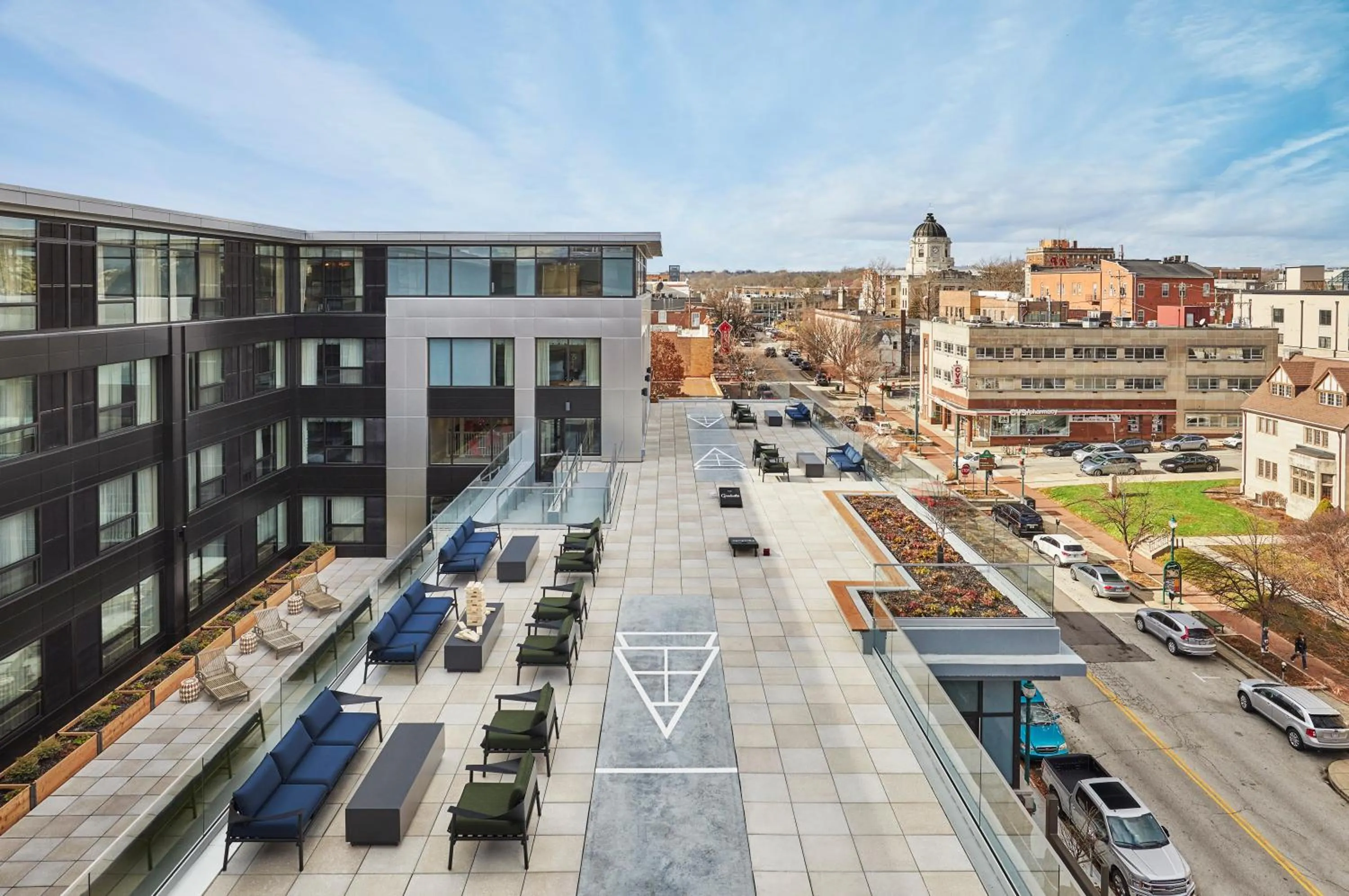 Property building in Graduate by Hilton Bloomington