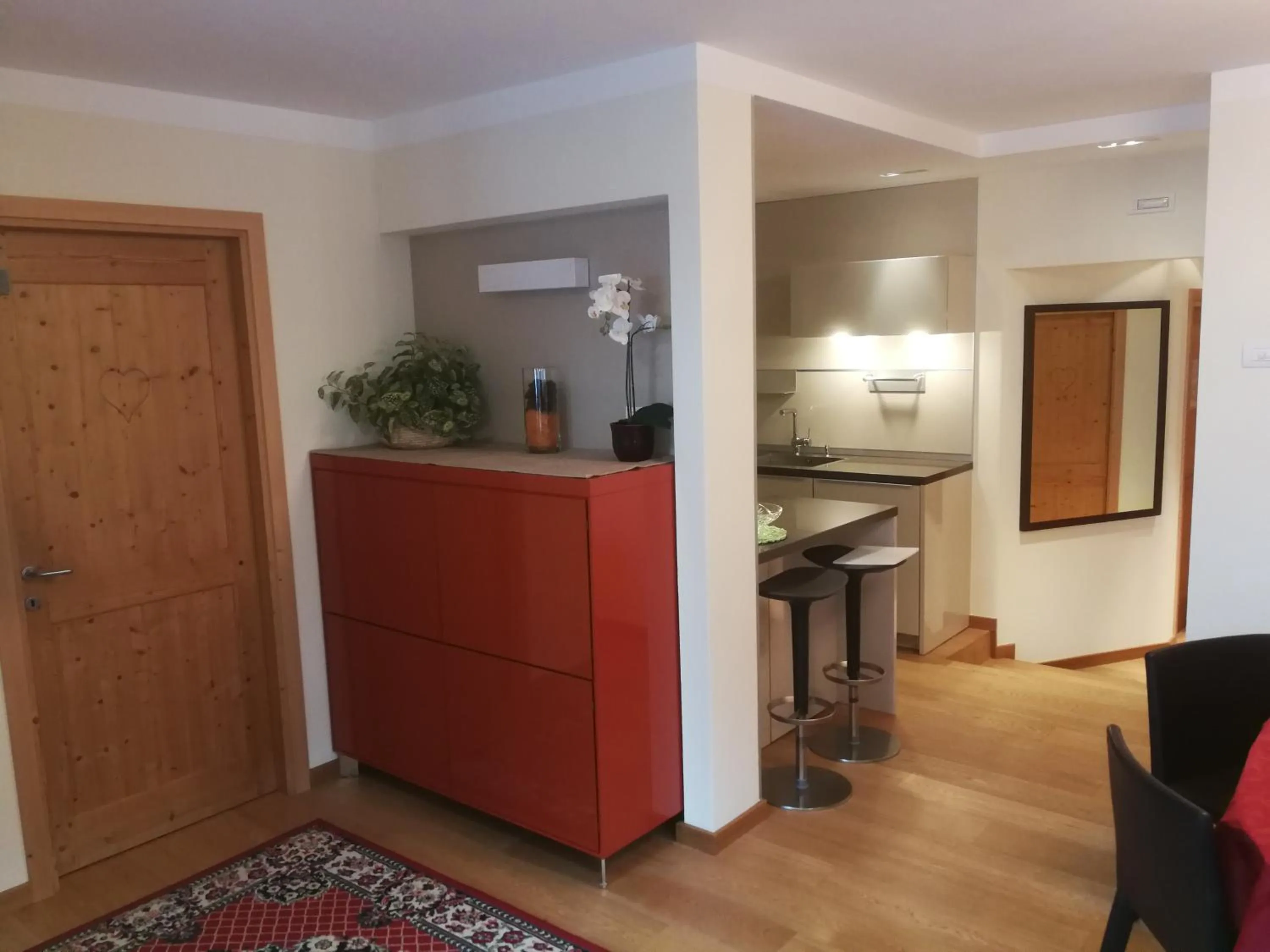 Kitchen or kitchenette in Chalet Mottolino