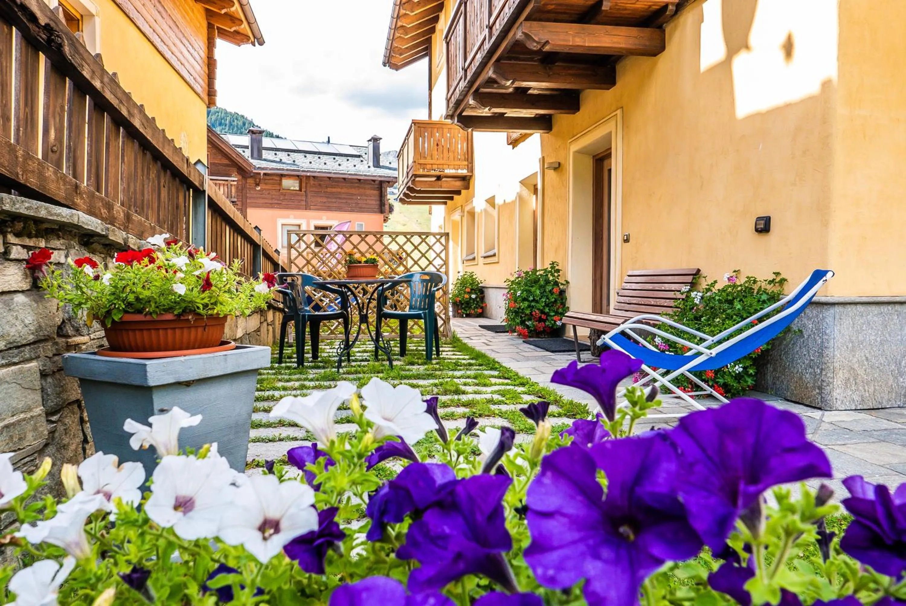 Garden in Chalet Mottolino