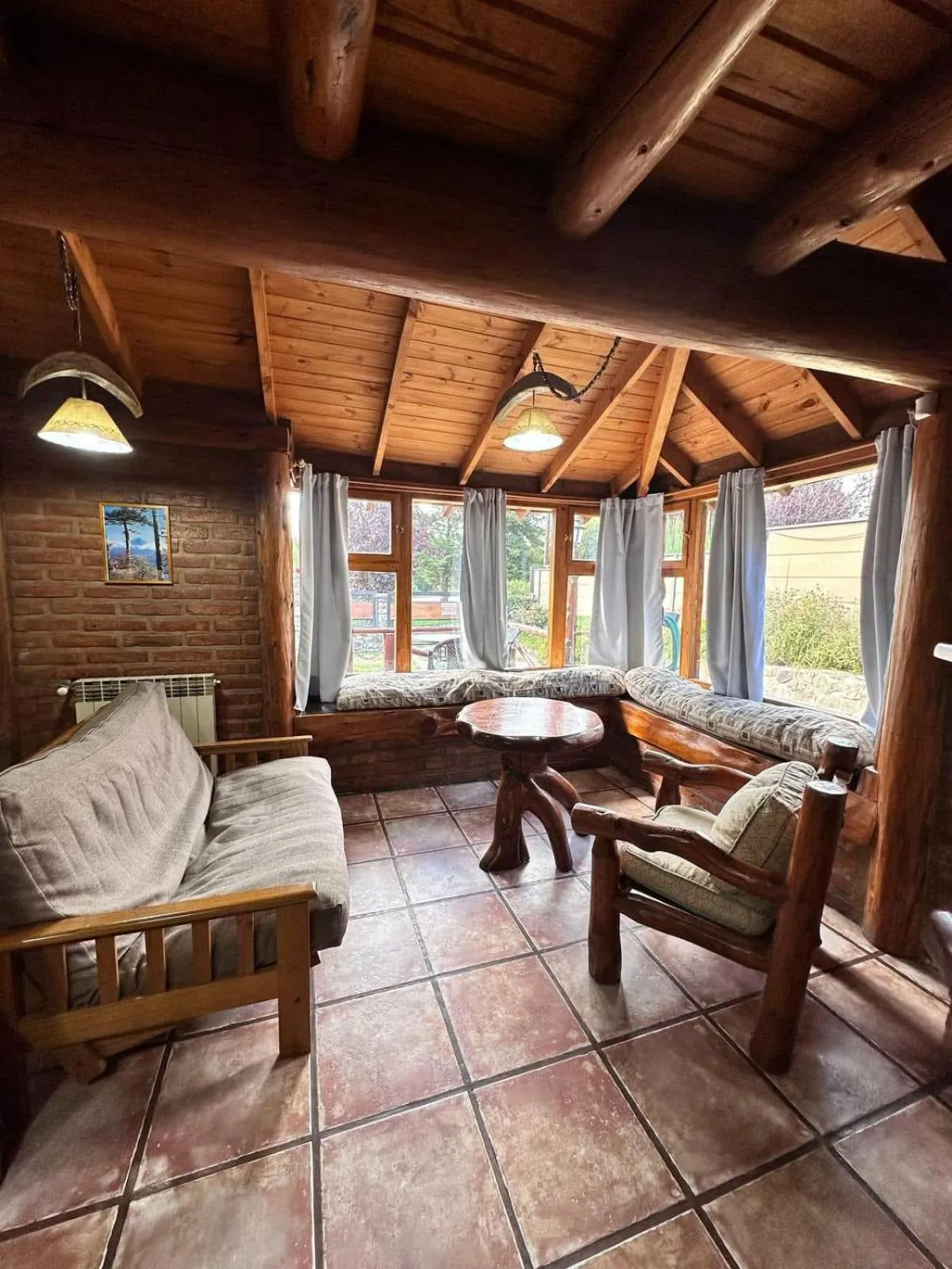 Seating area in Cabañas Las Nubes