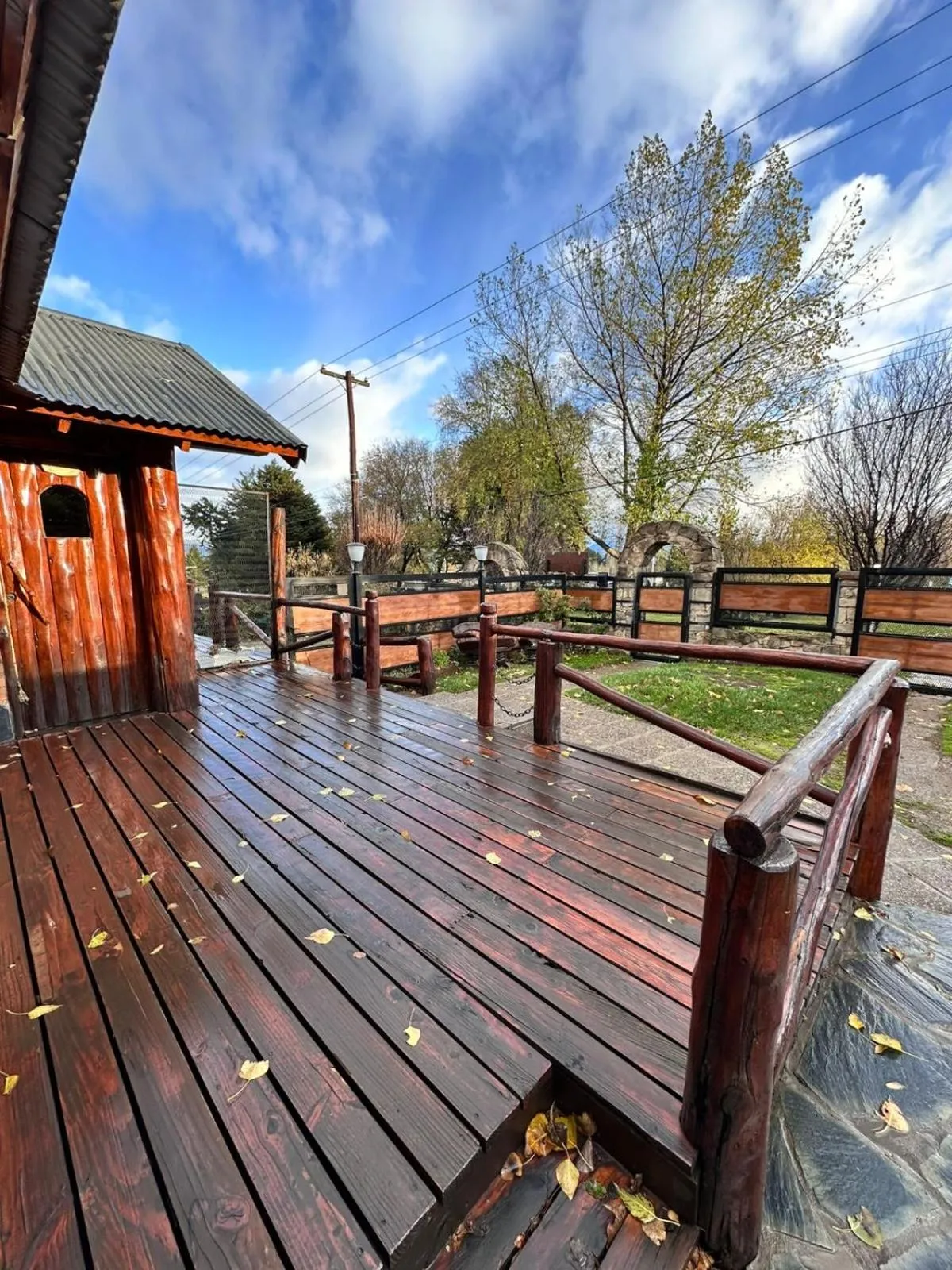 Patio in Cabañas Las Nubes