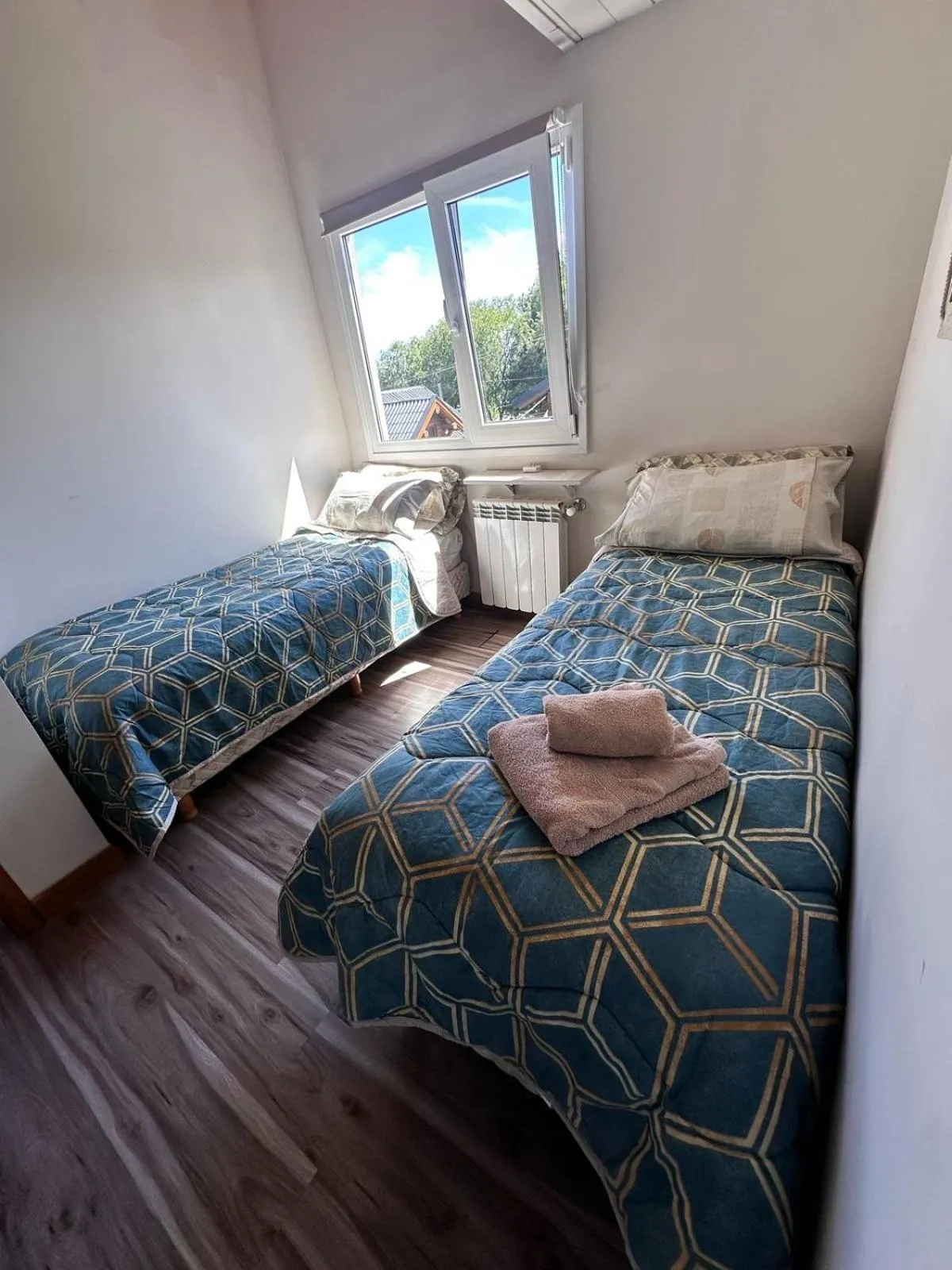Bed in Cabañas Las Nubes