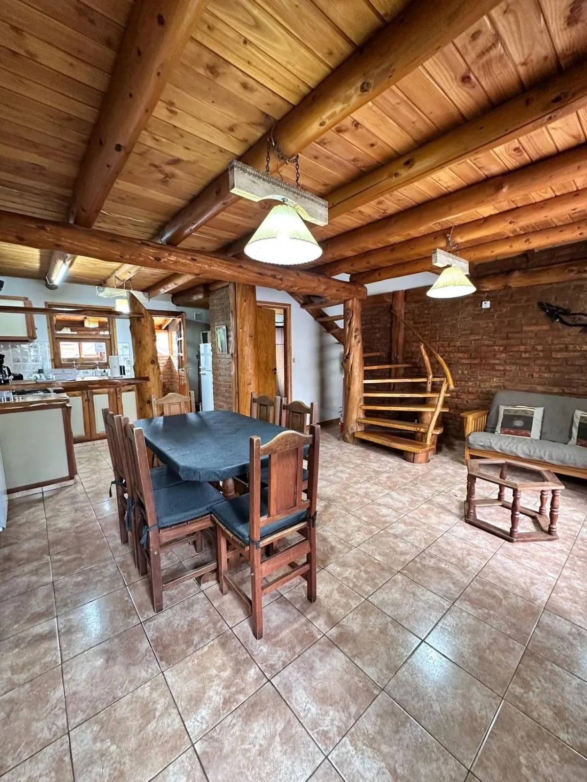 Seating area in Cabañas Las Nubes