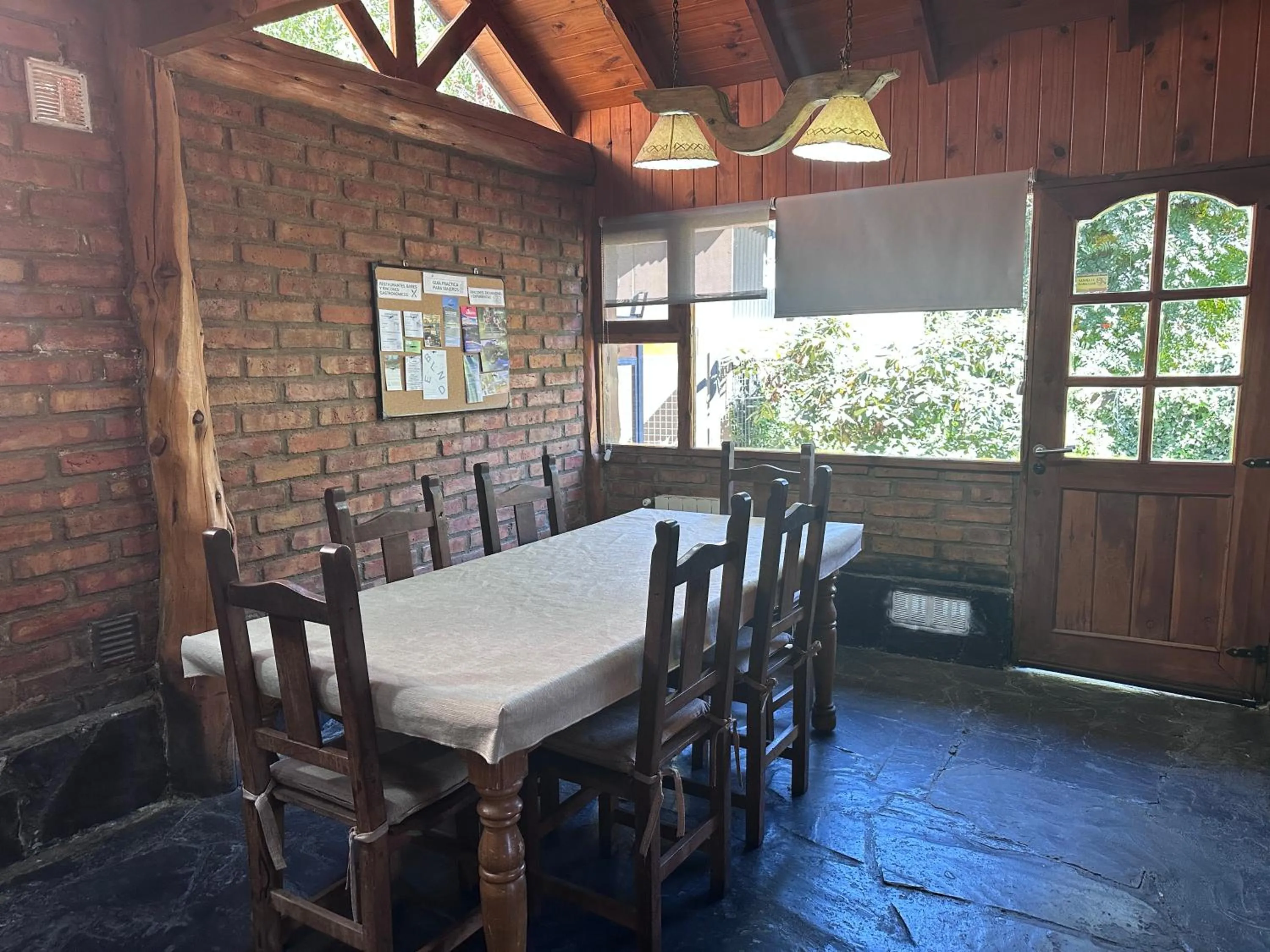 BBQ facilities in Cabañas Las Nubes