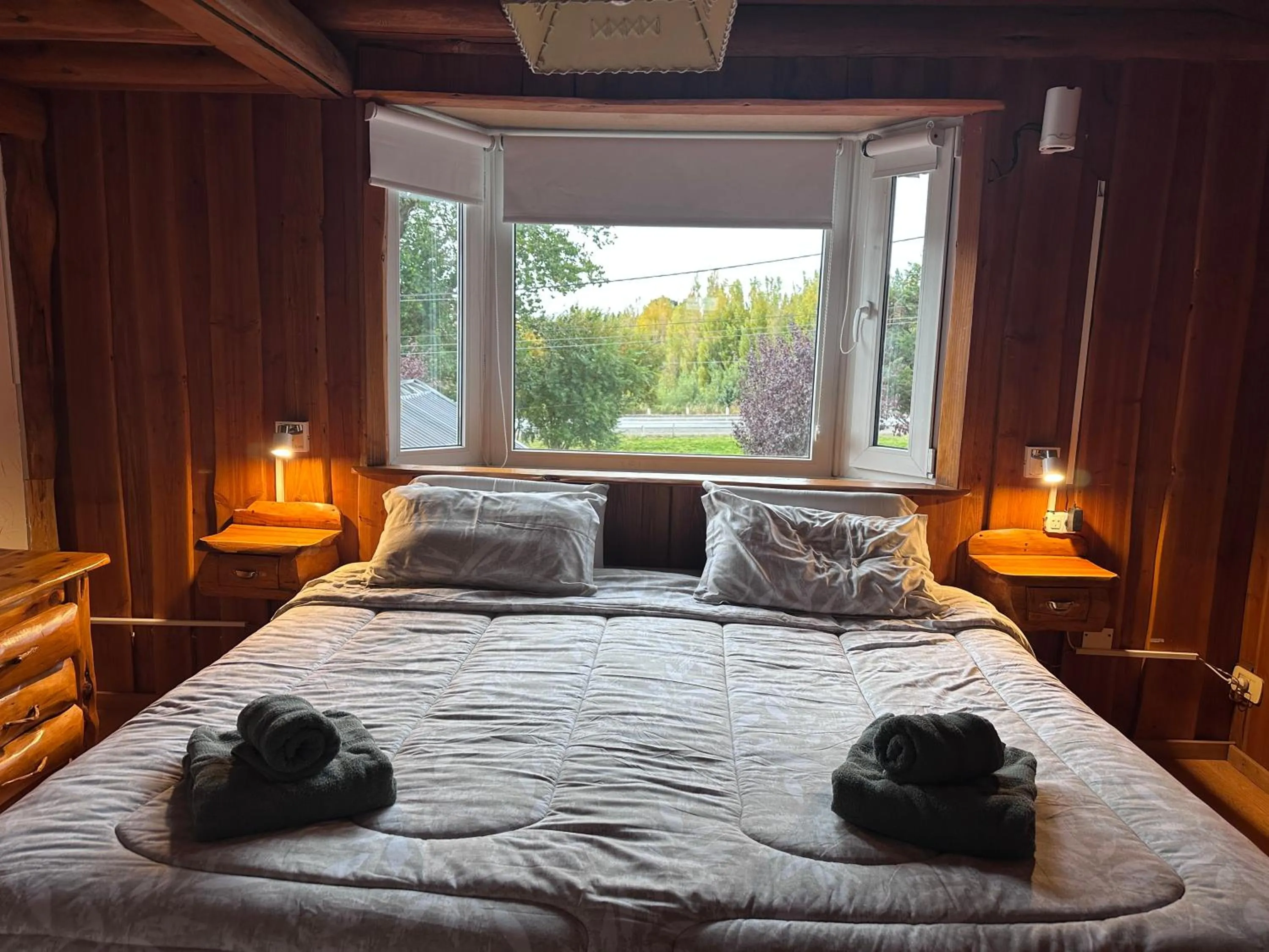 Bed in Cabañas Las Nubes