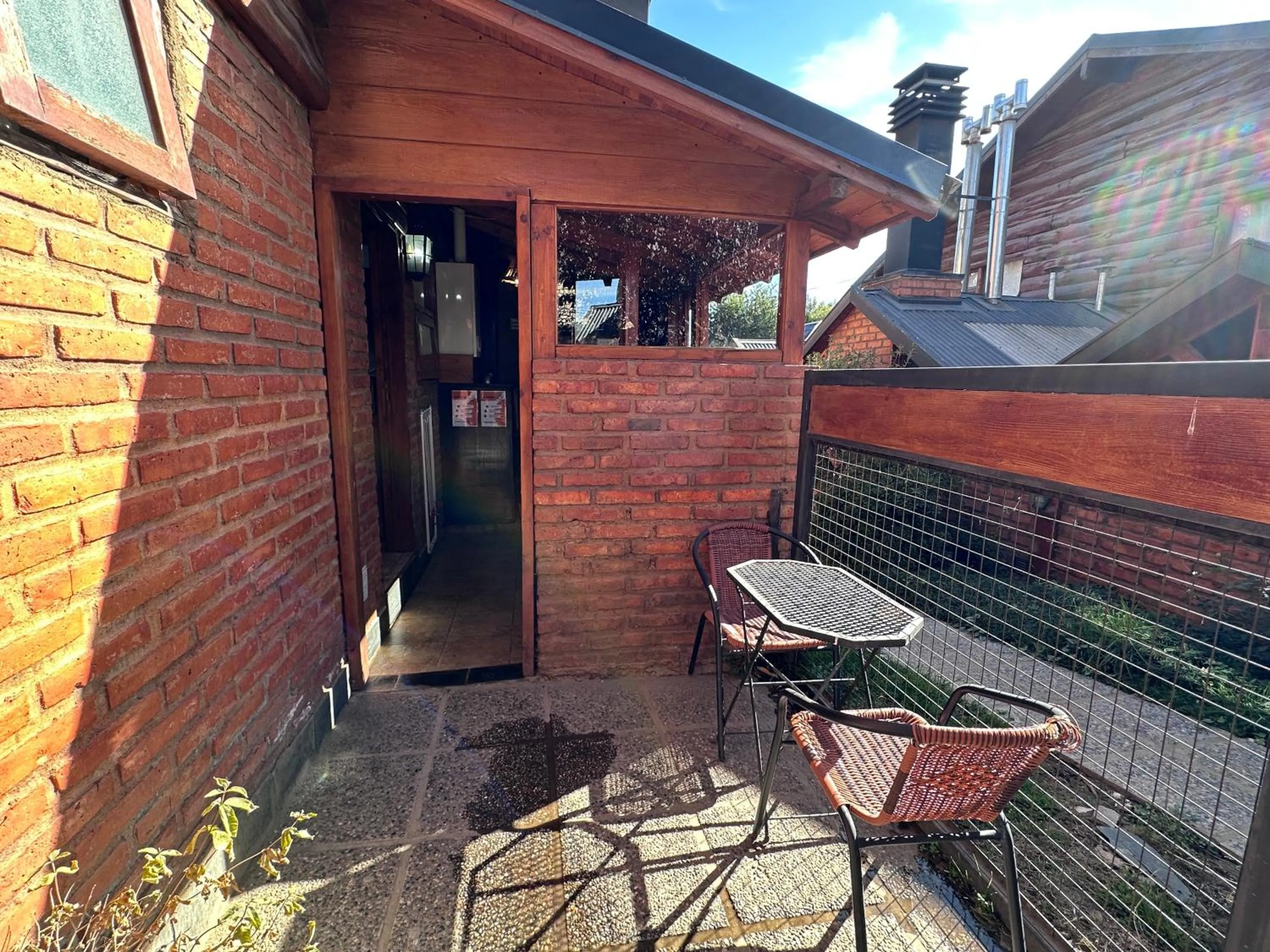 Patio in Cabañas Las Nubes