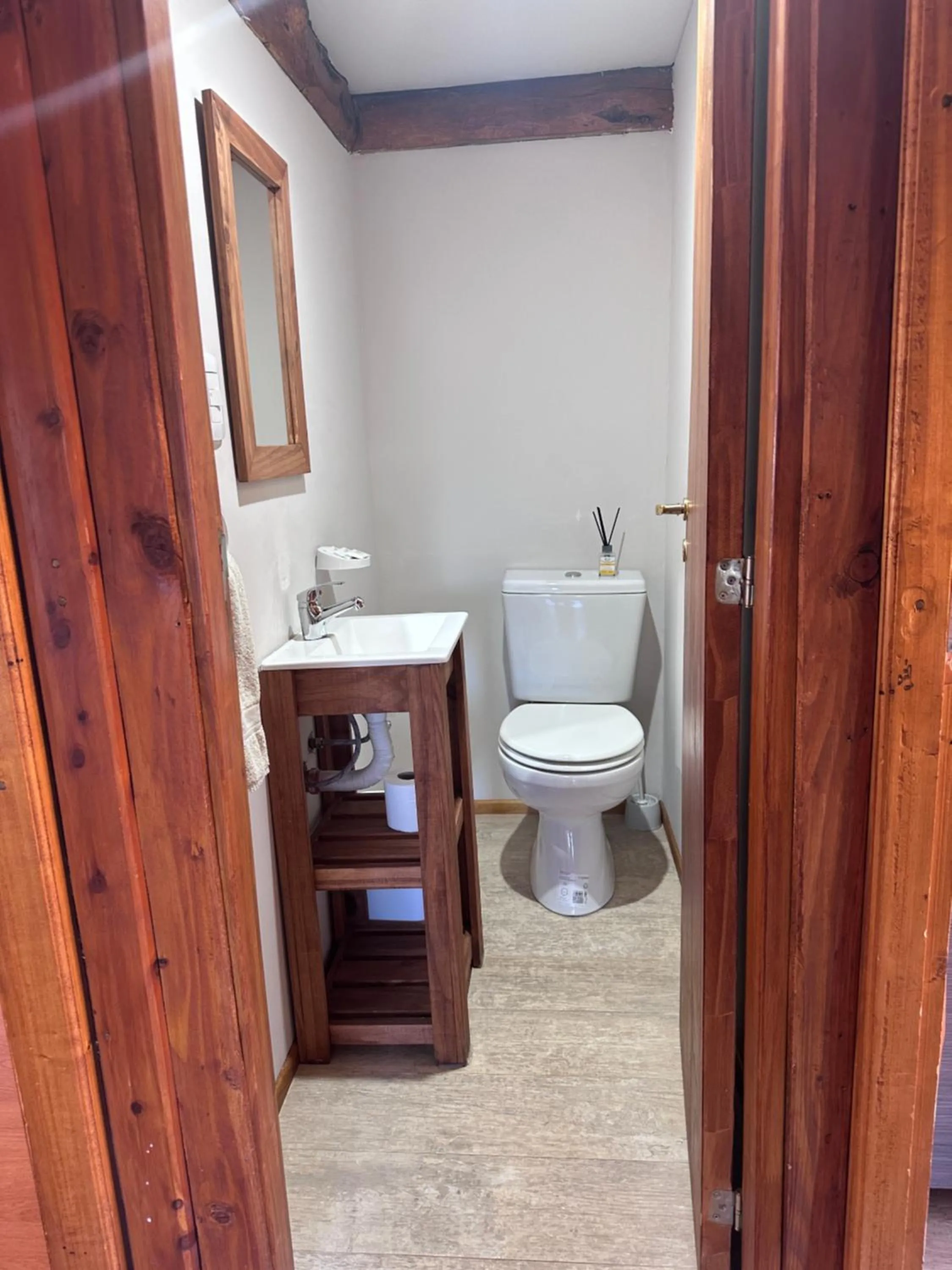 Toilet in Cabañas Las Nubes