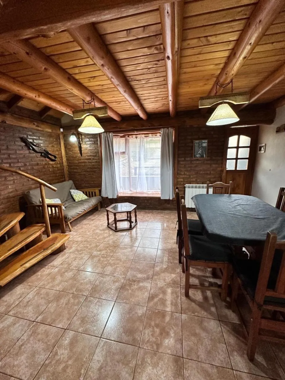 Living room in Cabañas Las Nubes