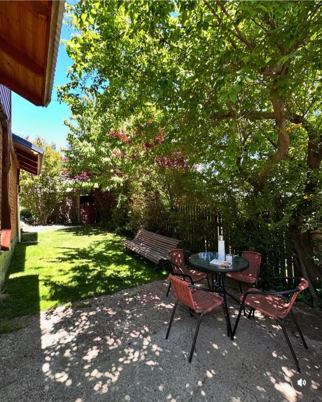 Patio in Cabañas Las Nubes