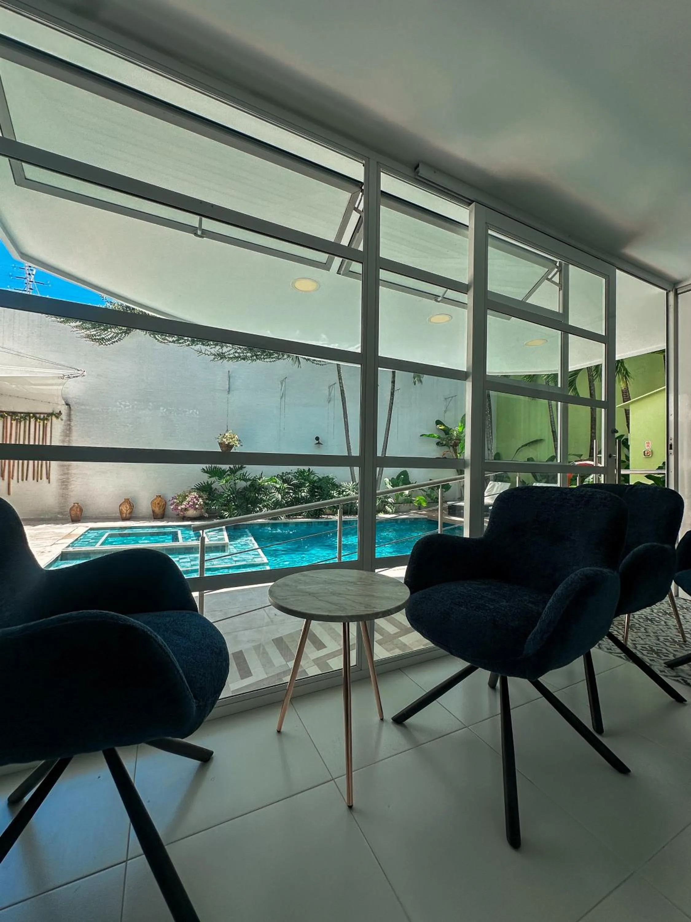 Seating area in Malik Hotel Boutique