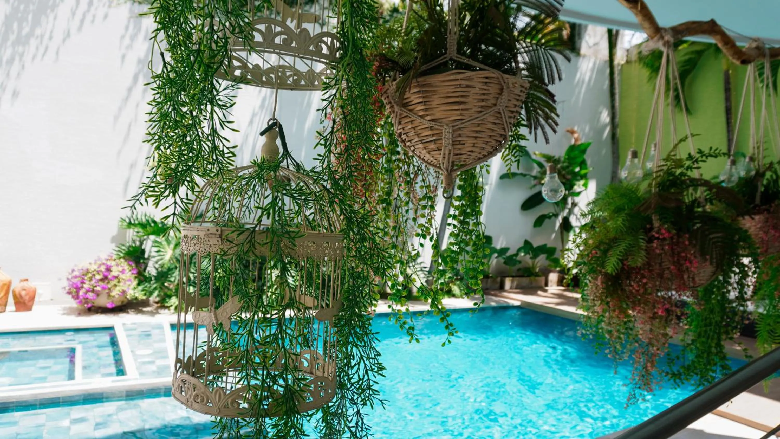 Swimming pool in Malik Hotel Boutique