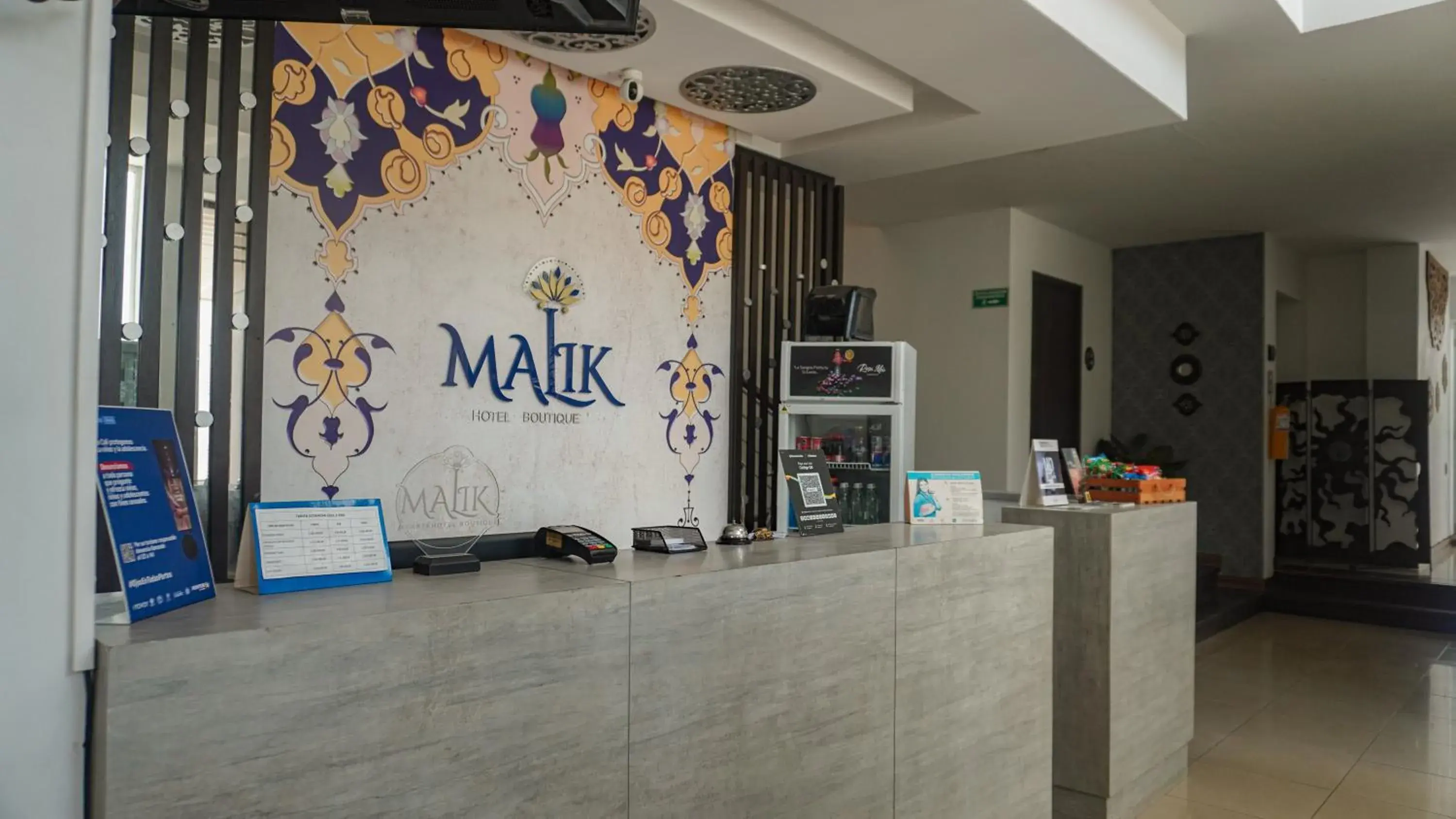 Lobby or reception in Malik Hotel Boutique Lobby or reception in Malik Hotel Boutique