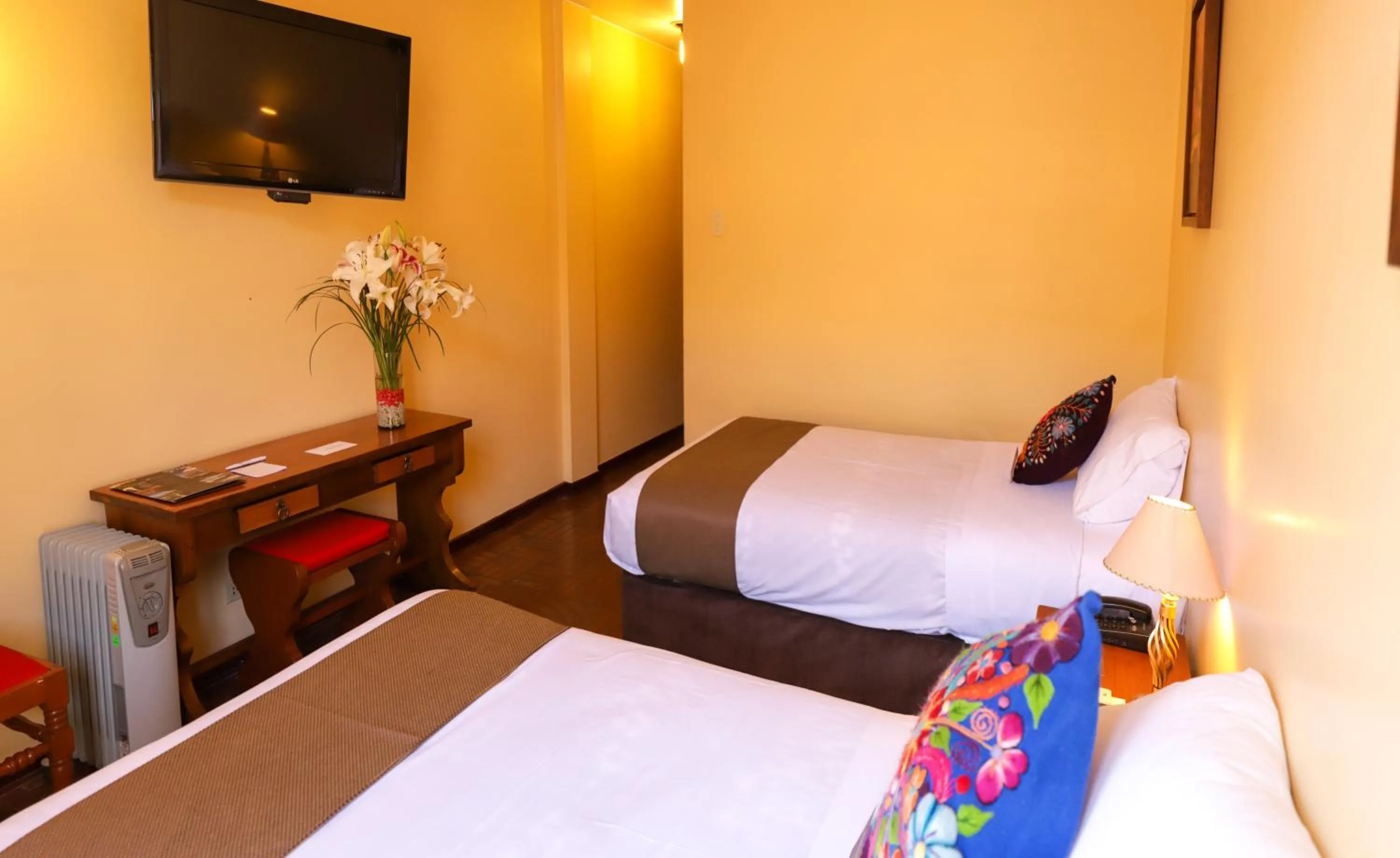 Bedroom, Bed in DM Hoteles Ayacucho