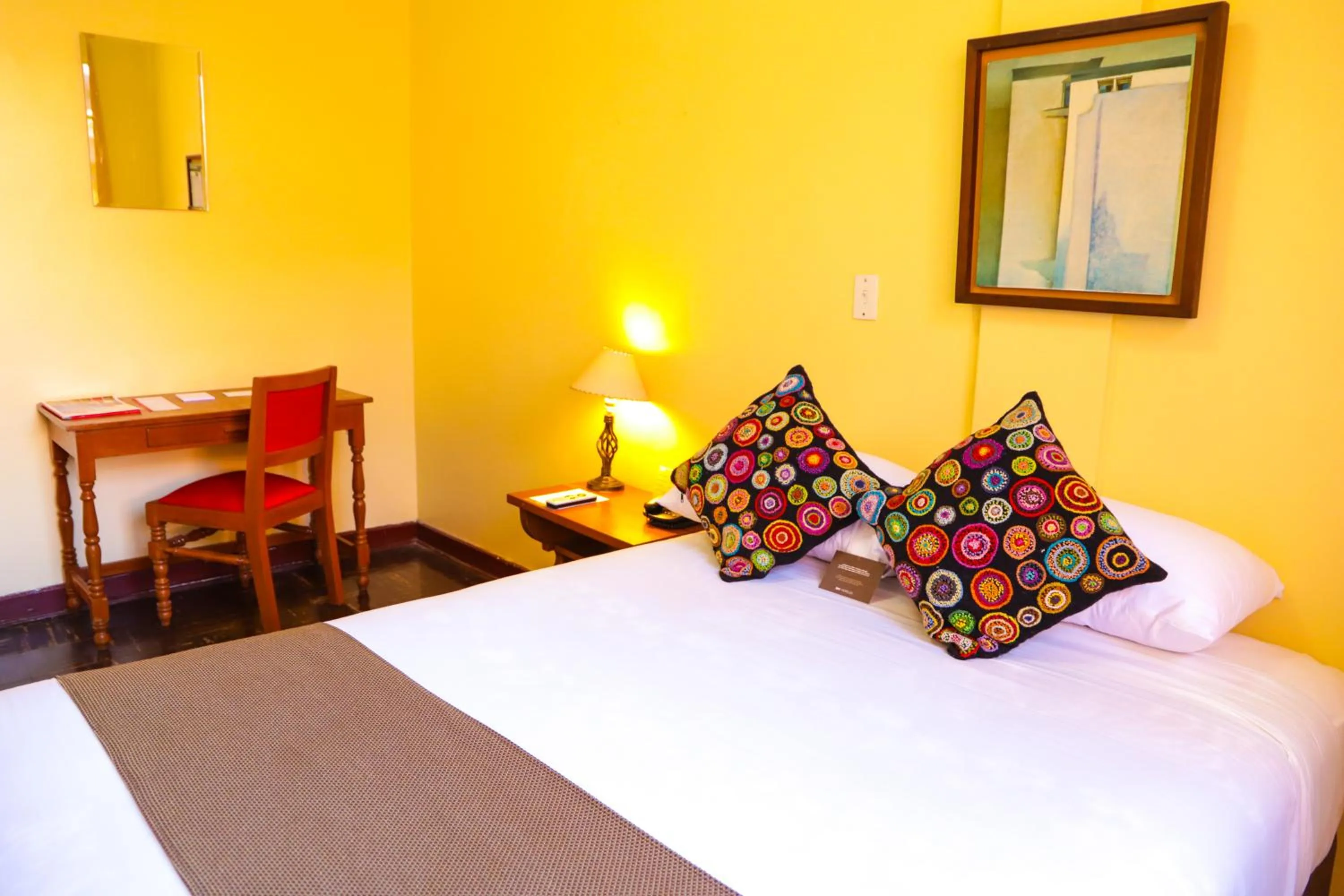 Bedroom, Bed in DM Hoteles Ayacucho