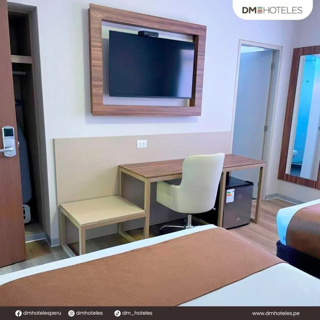 Bed in DM Hoteles Ayacucho Bed in DM Hoteles Ayacucho