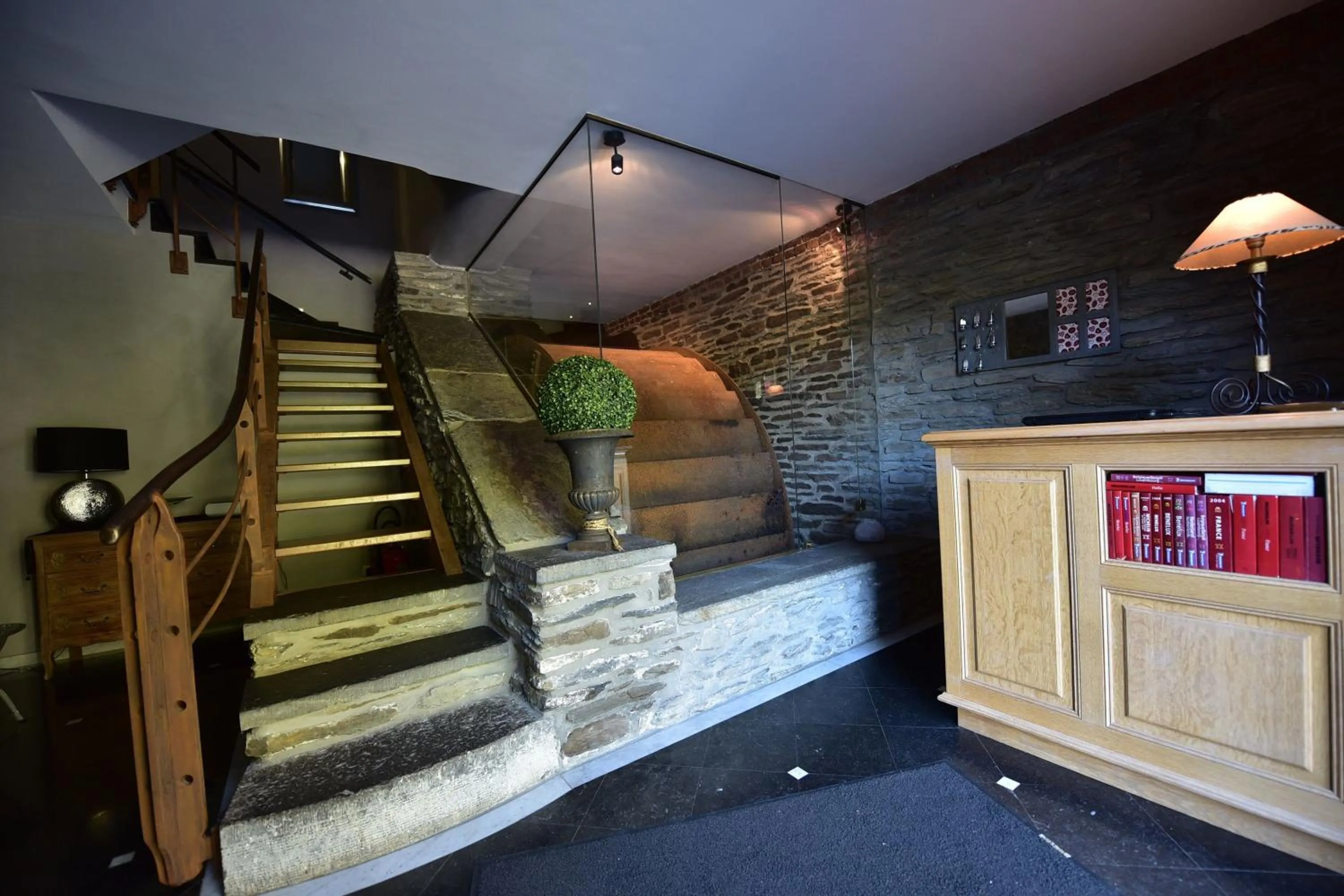 Decorative detail in Hôtel Moulin de la Strument